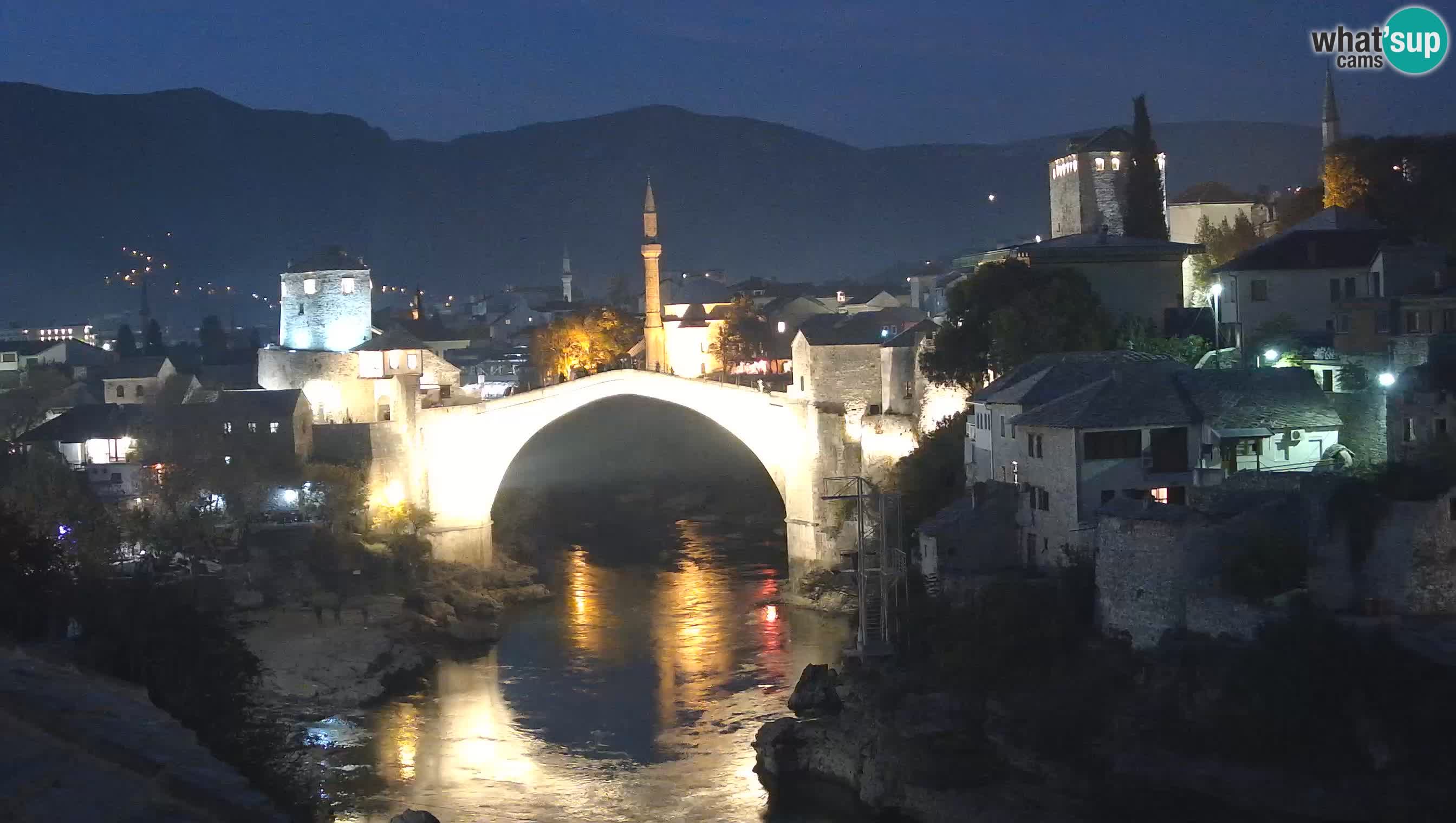 Mostar webcam – LIVE Old Bridge and Neretva river