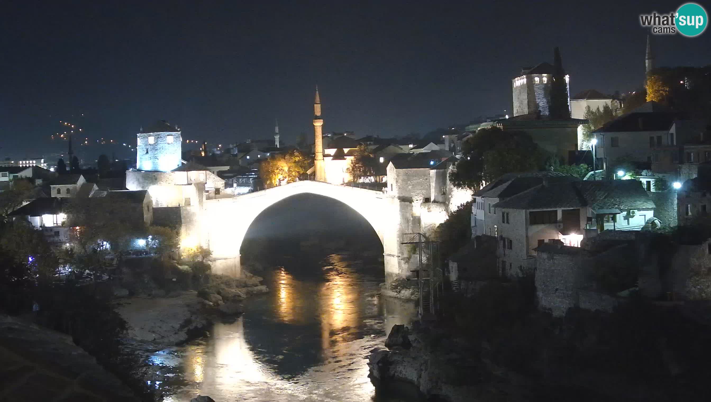 Mostar webcam – LIVE Old Bridge and Neretva river