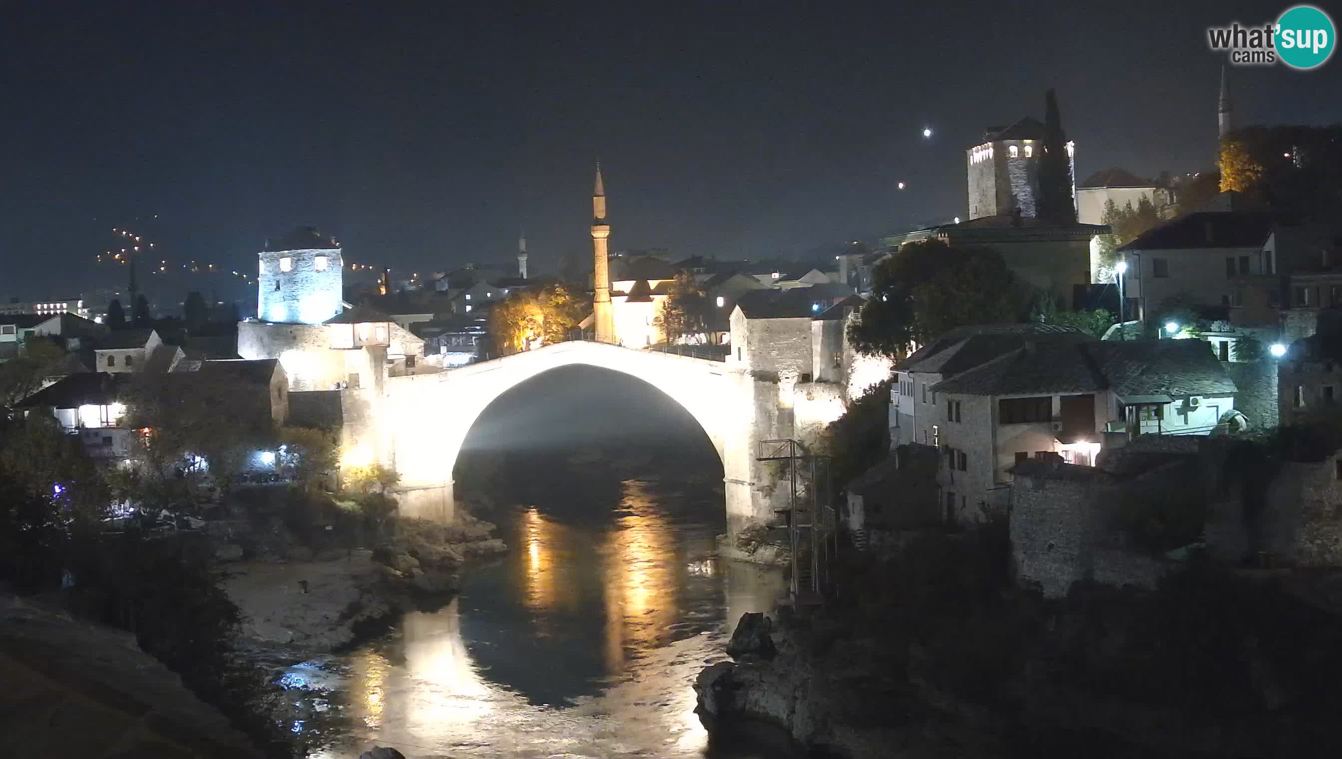 Webcam Mostar – Il Ponte Vecchio sul fiume Neretva