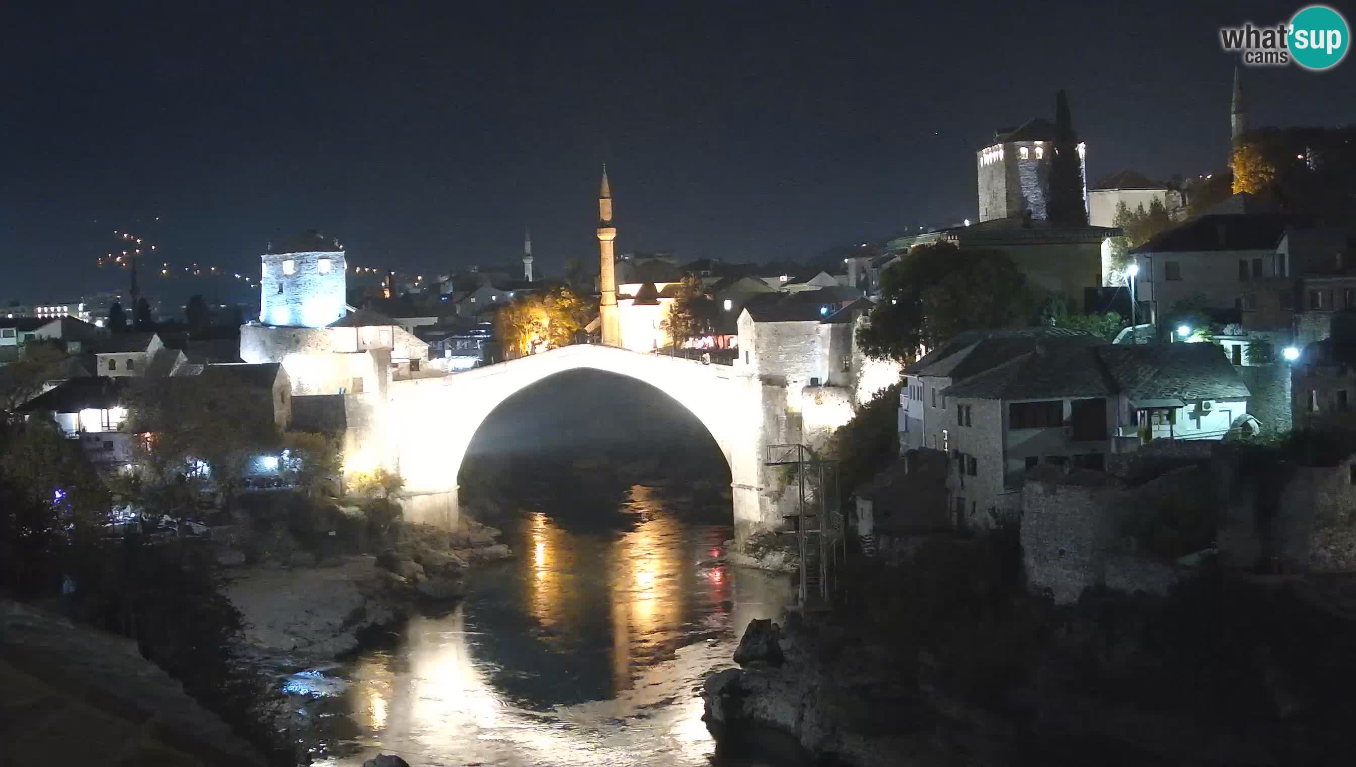 Mostar web kamera – Stari Most i rijeka Neretva – Goa Mostar