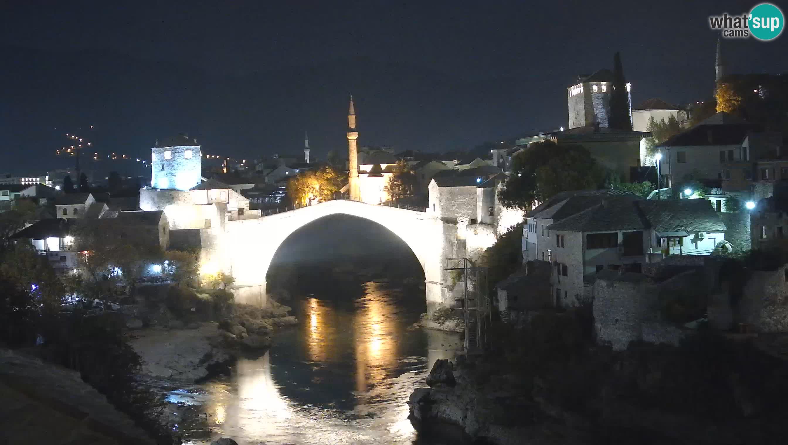 Mostar webcam – LIVE Old Bridge and Neretva river