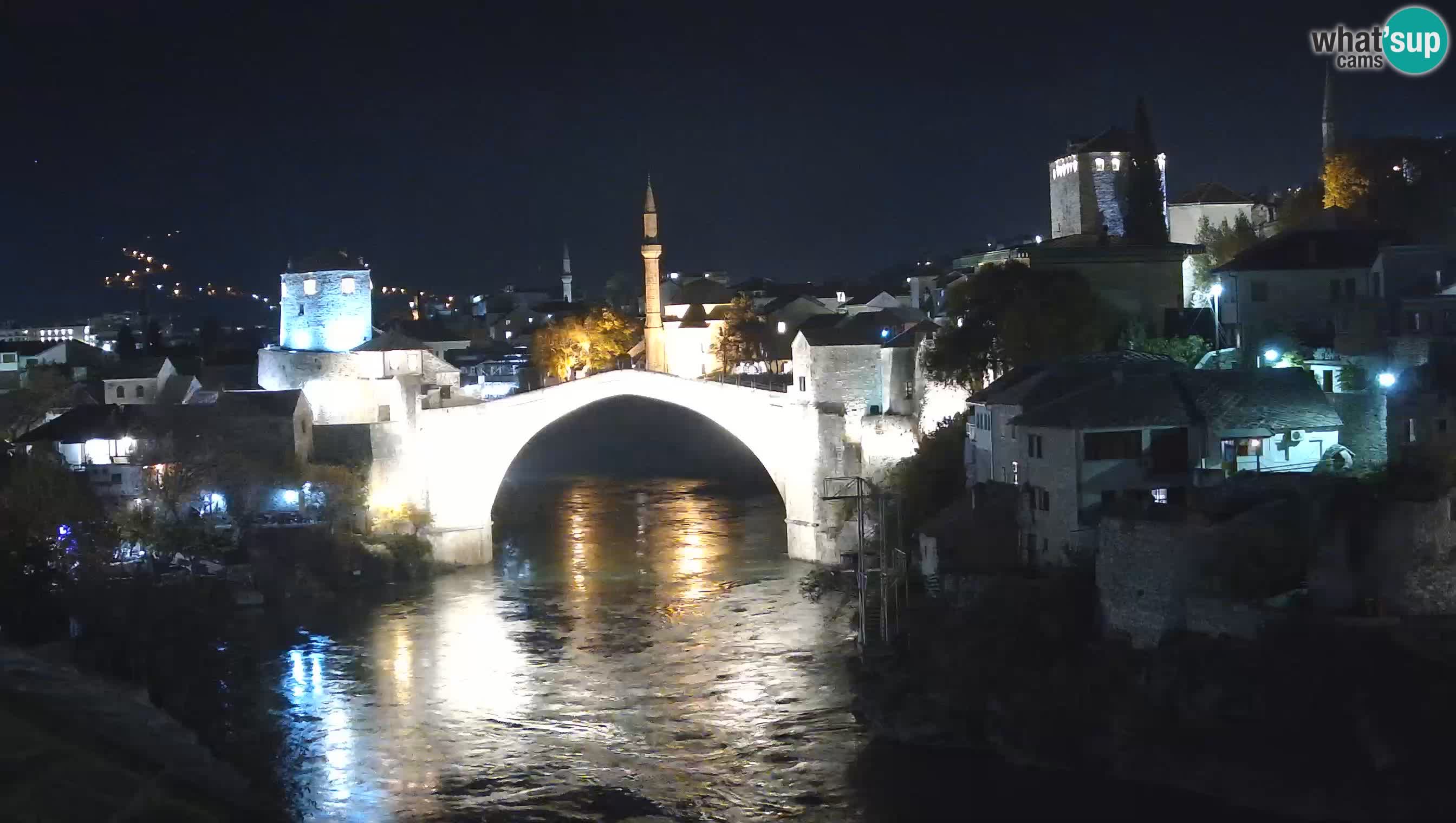 Spletna kamera Mostar – Stari Most in reka Neretva