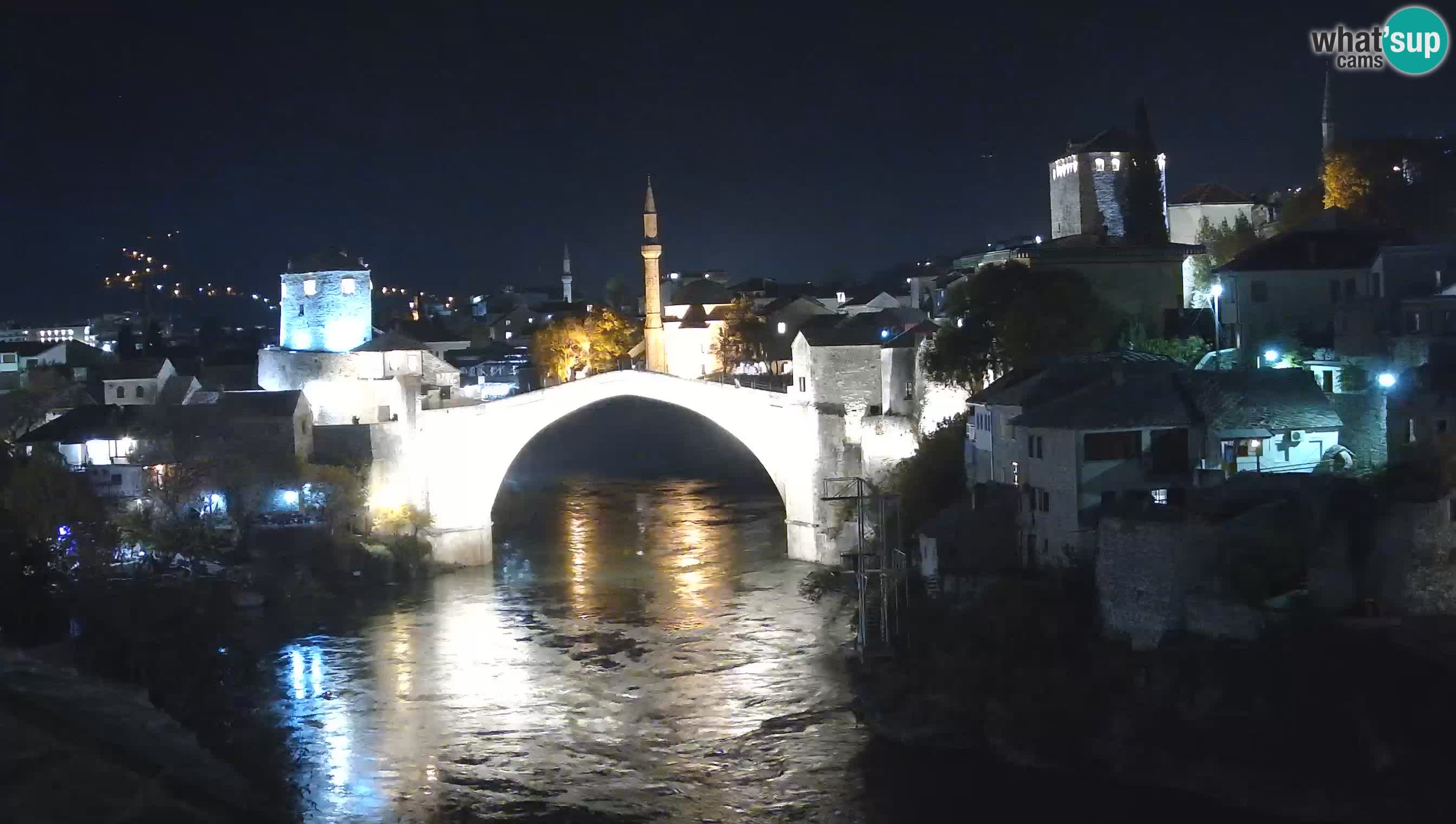 Webcam Mostar – Il Ponte Vecchio sul fiume Neretva