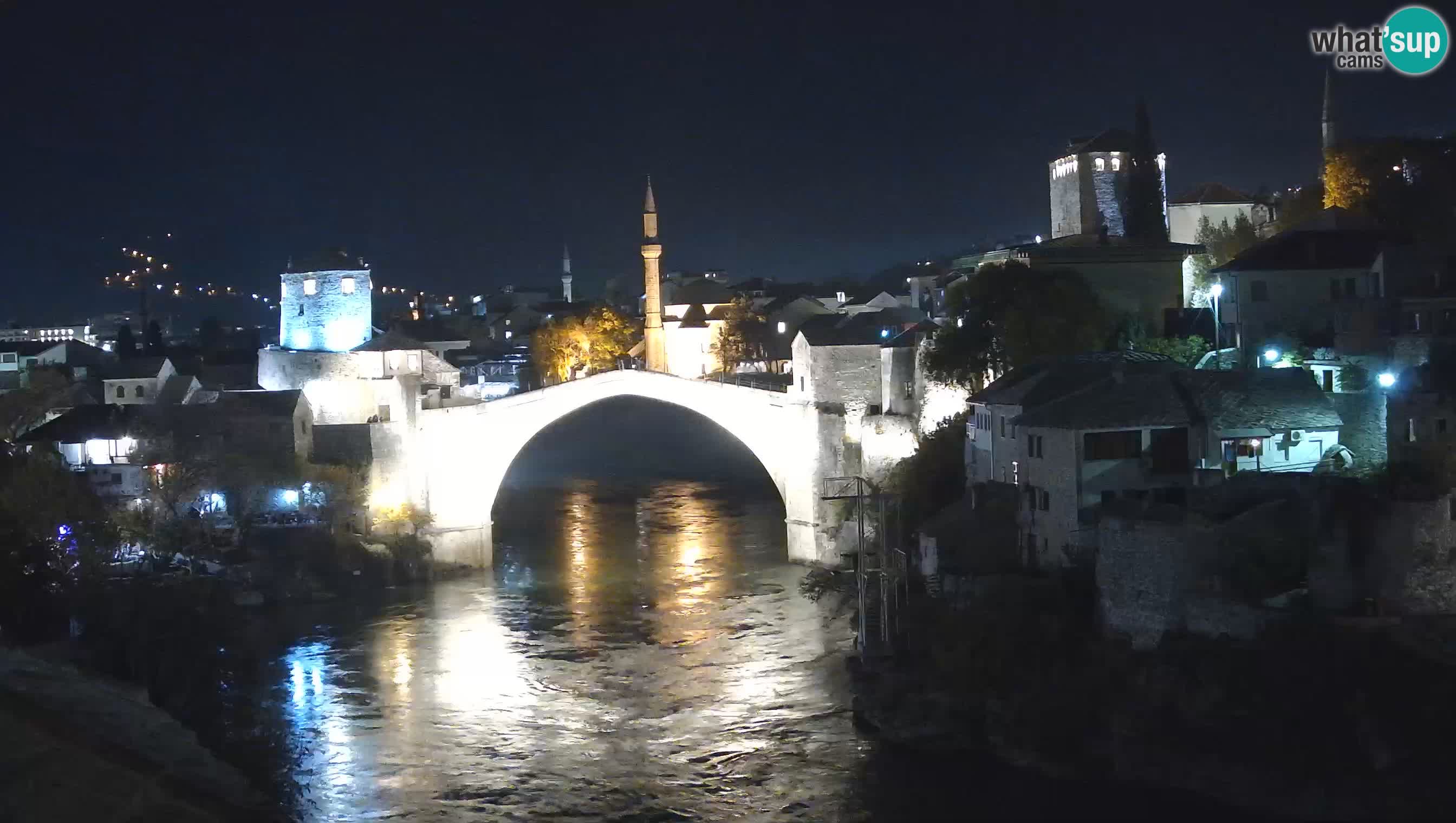 Webcam Mostar – Il Ponte Vecchio sul fiume Neretva