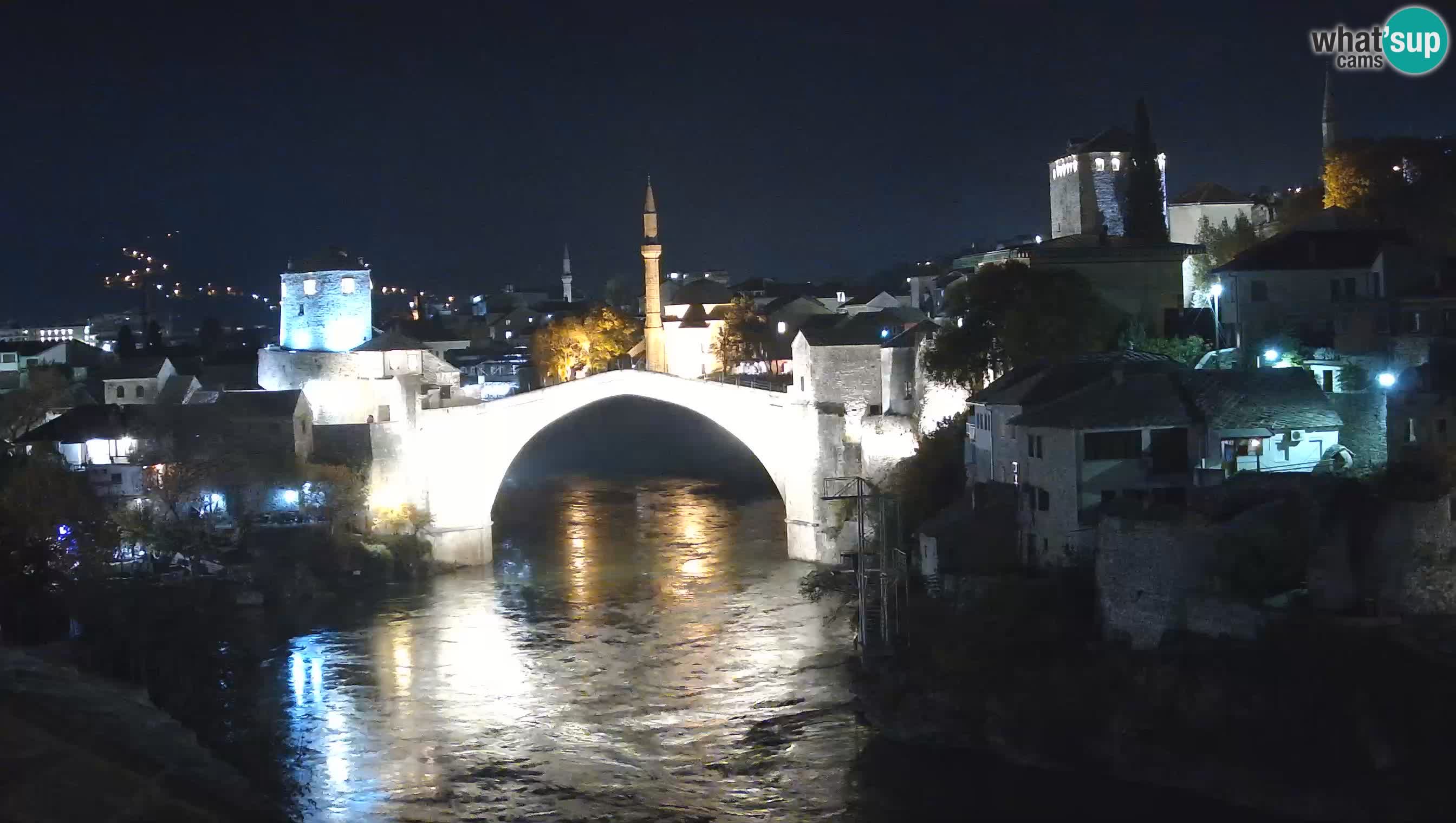 Spletna kamera Mostar – Stari Most in reka Neretva