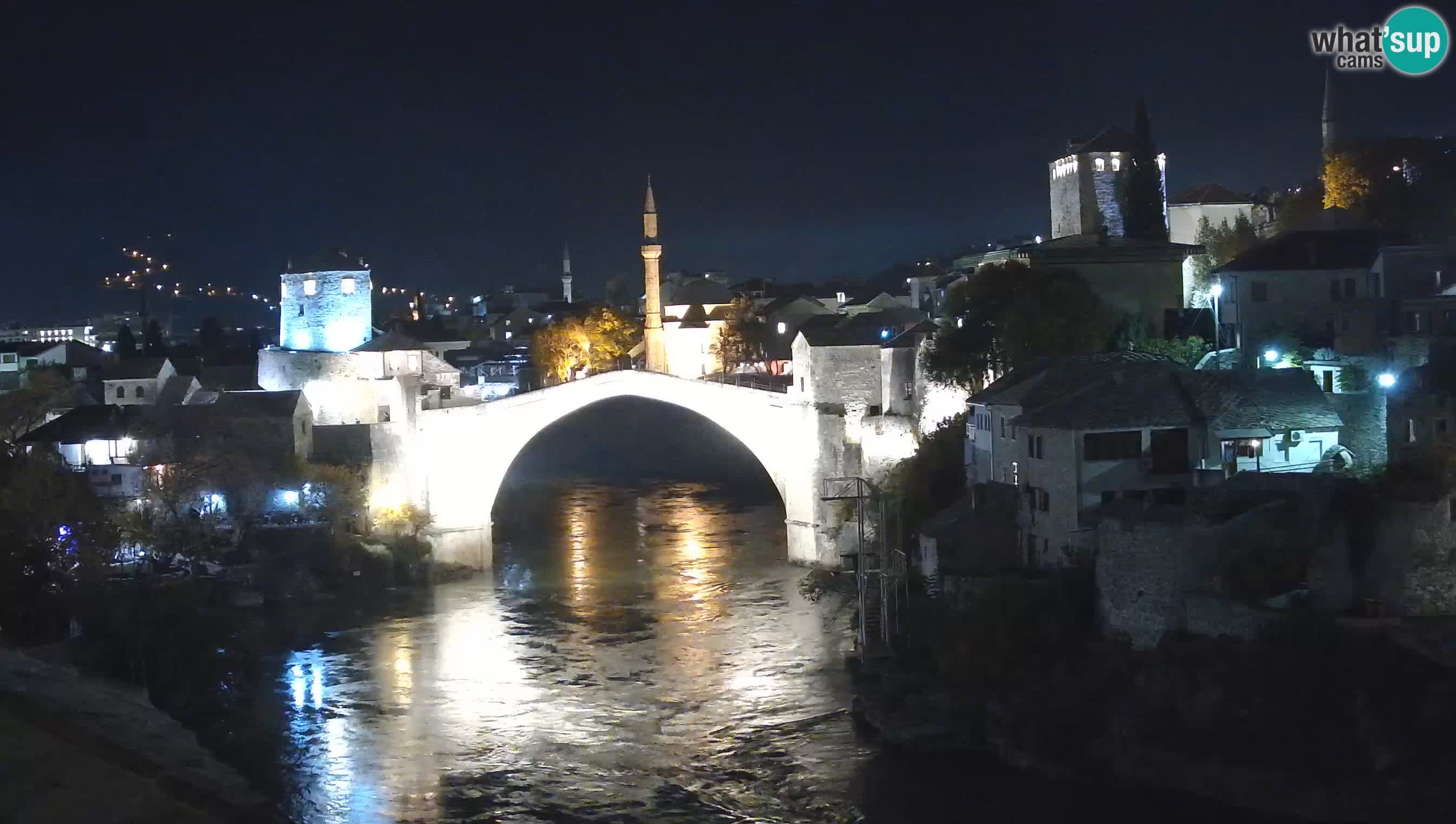 Mostar web kamera – Stari Most i rijeka Neretva – Goa Mostar