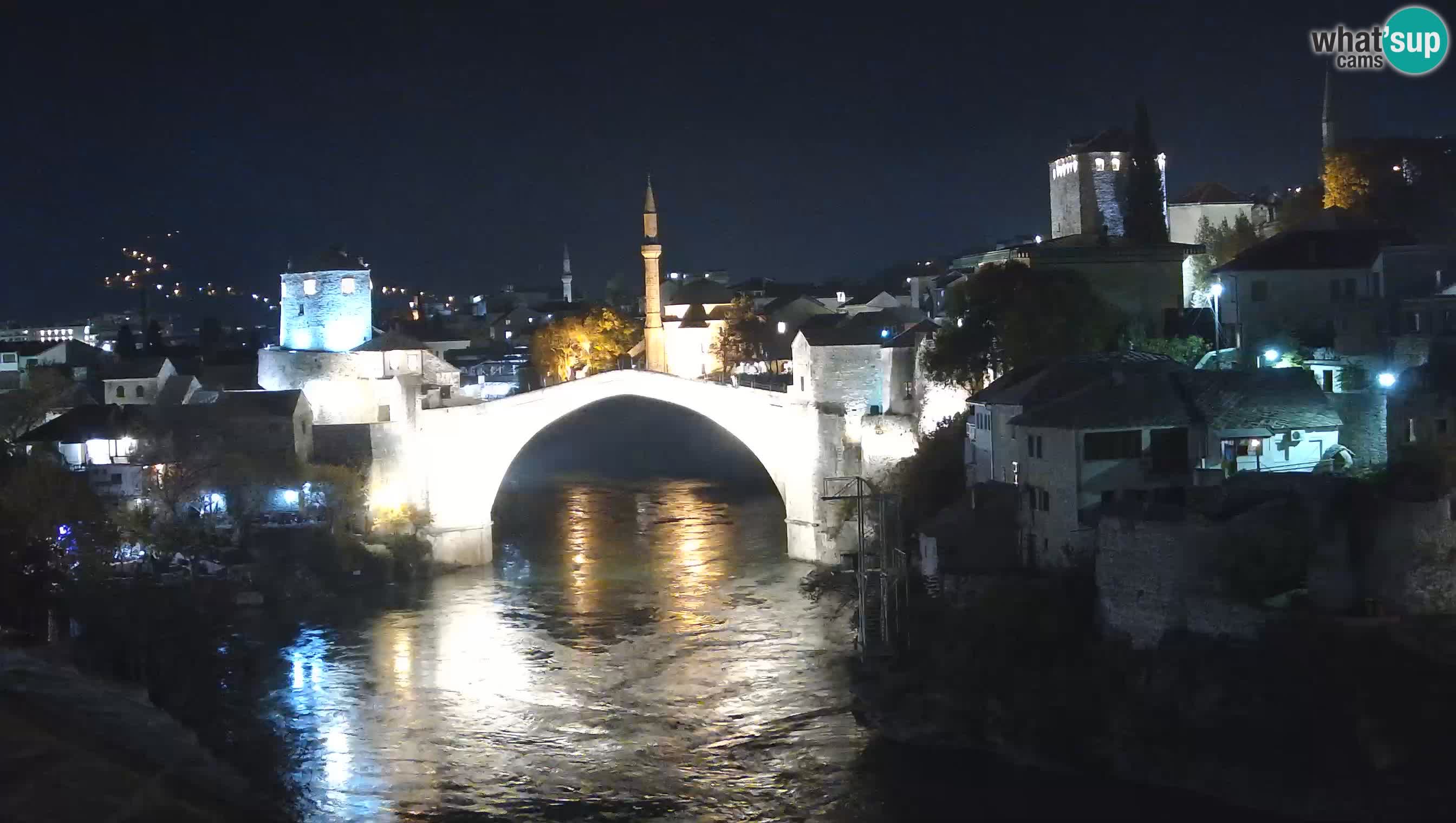 Mostar web kamera – Stari Most i rijeka Neretva – Goa Mostar