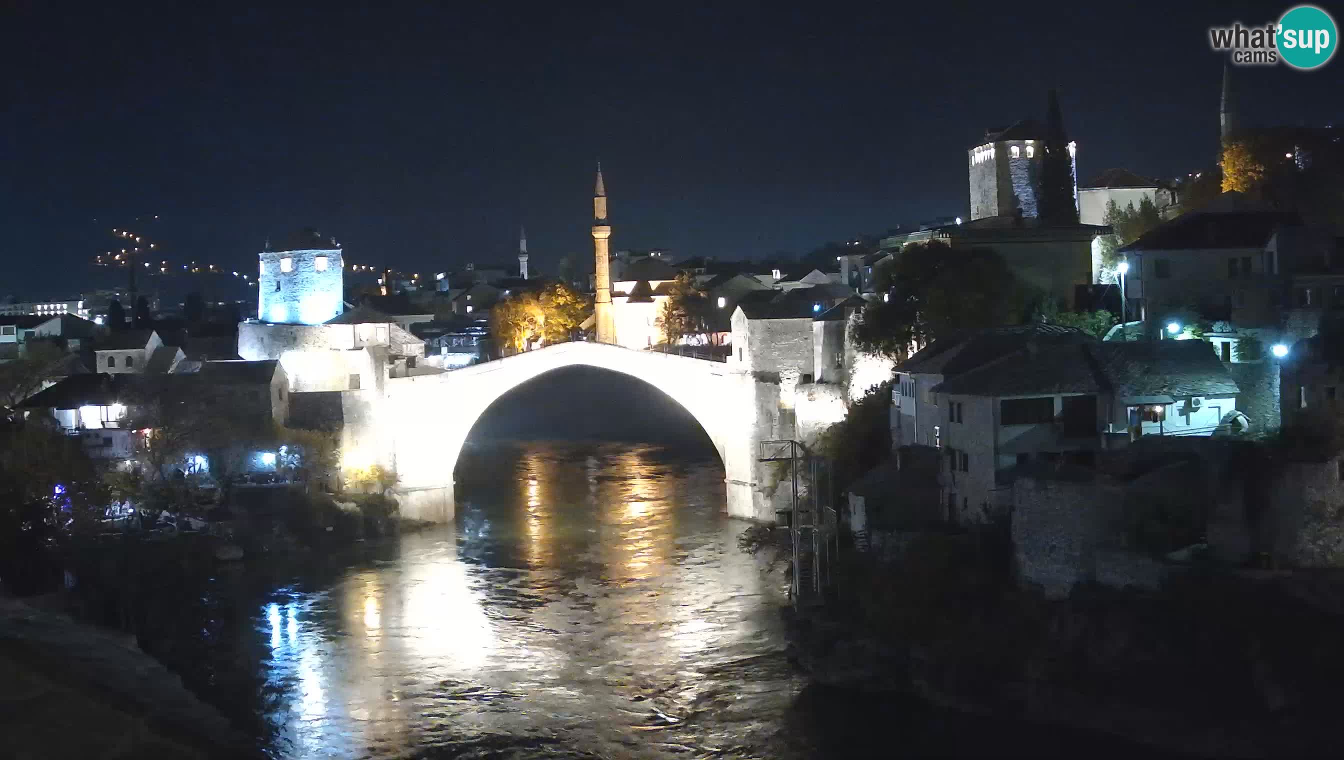 Mostar web kamera – Stari Most i rijeka Neretva – Goa Mostar