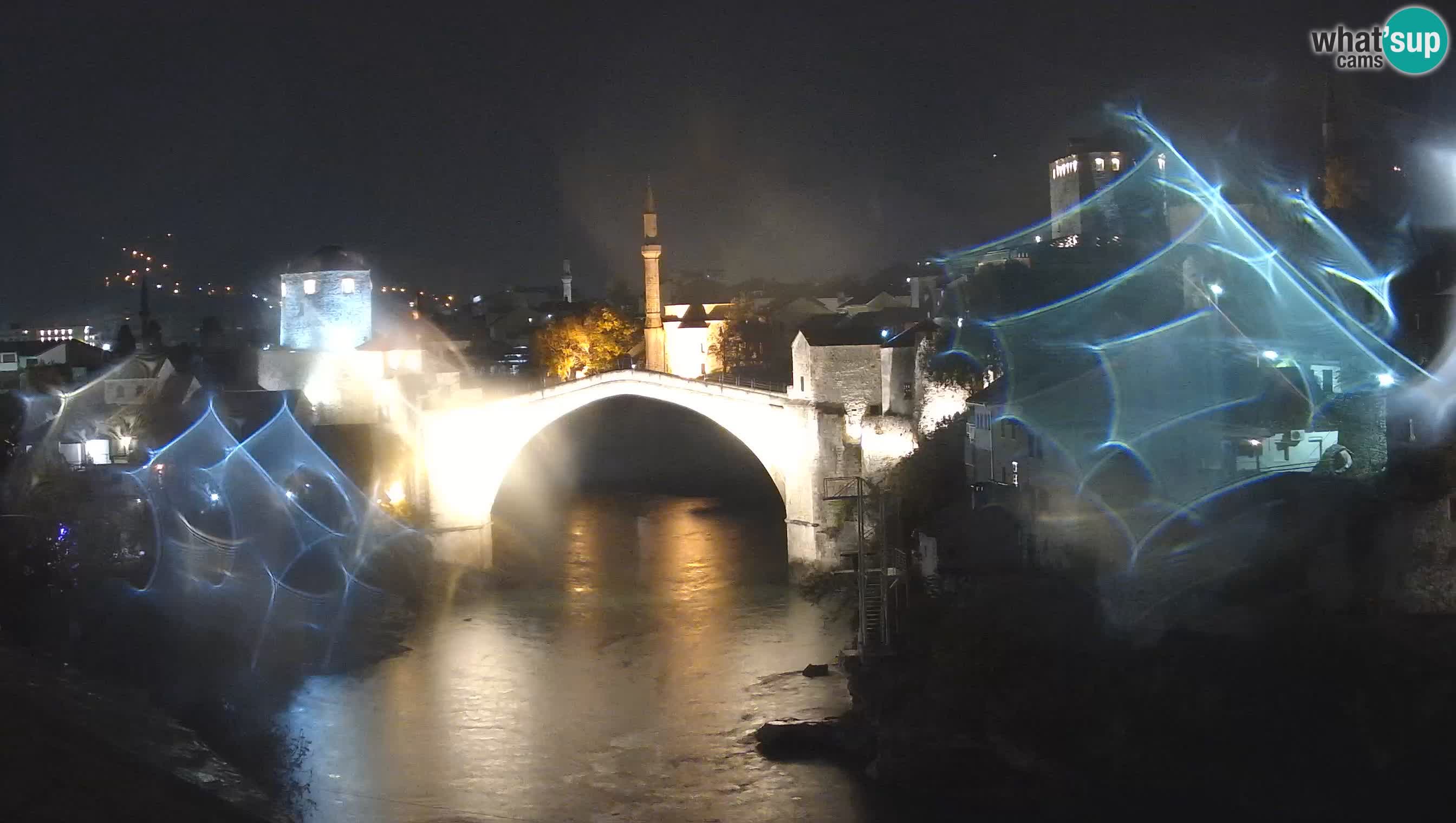 Cámara web de Mostar – El Viejo Puente sobre el río Neretva