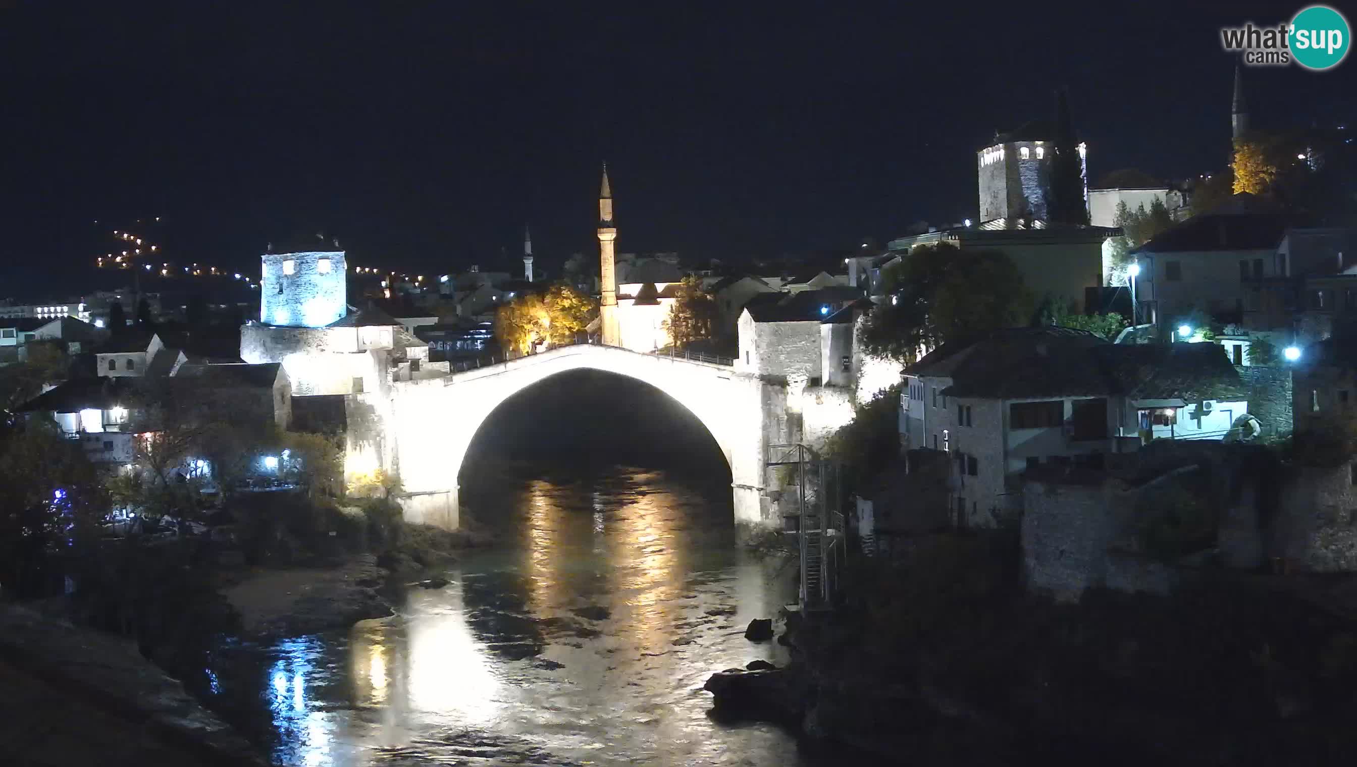 Spletna kamera Mostar – Stari Most in reka Neretva