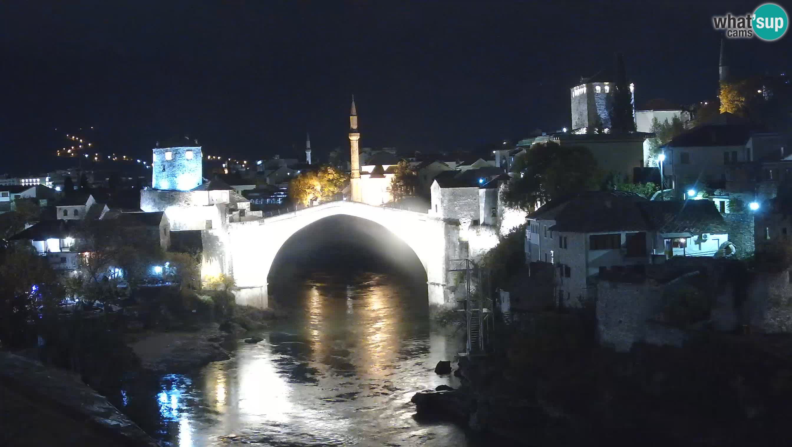 Spletna kamera Mostar – Stari Most in reka Neretva