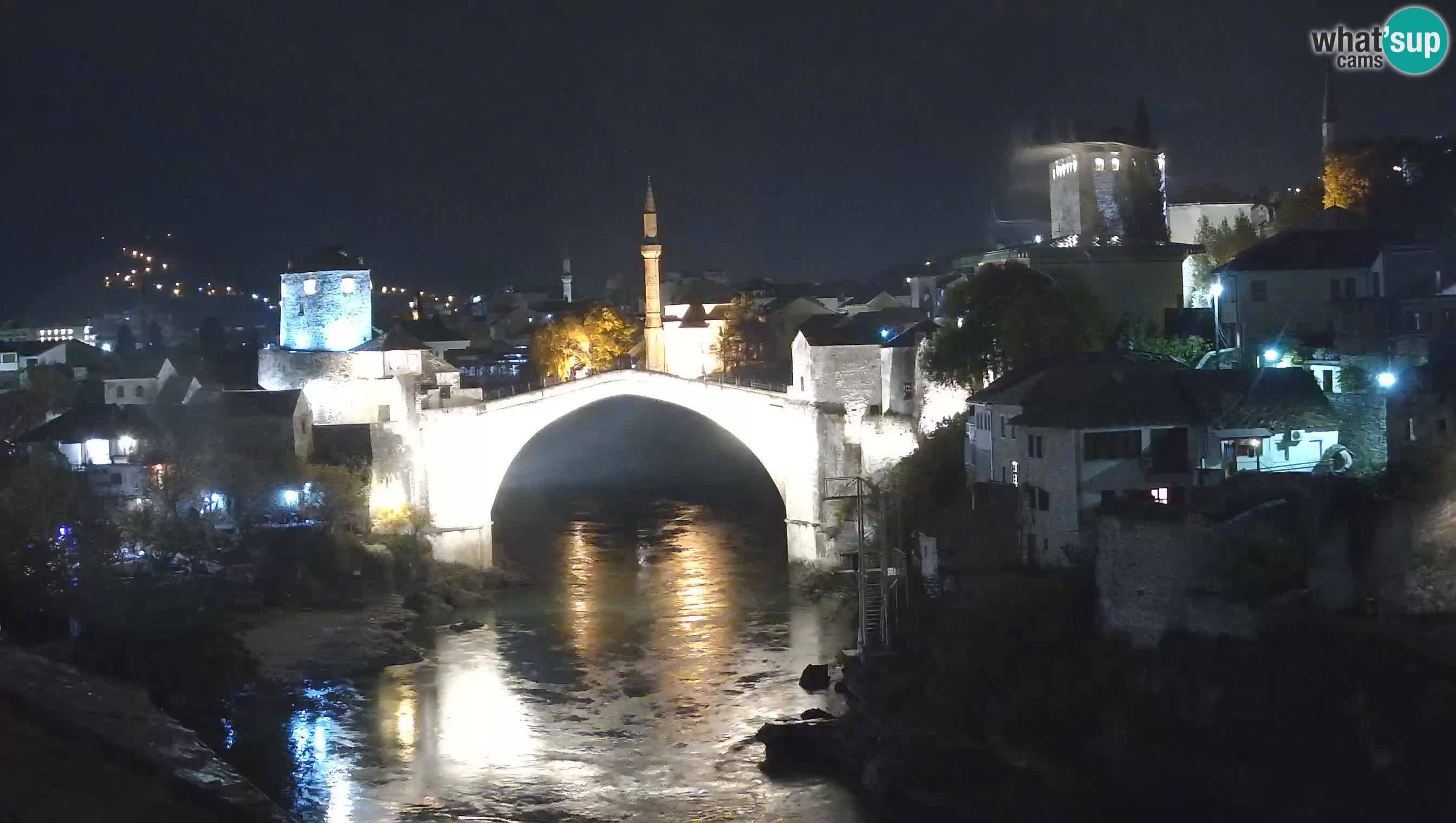 Mostar web kamera – Stari Most i rijeka Neretva – Goa Mostar