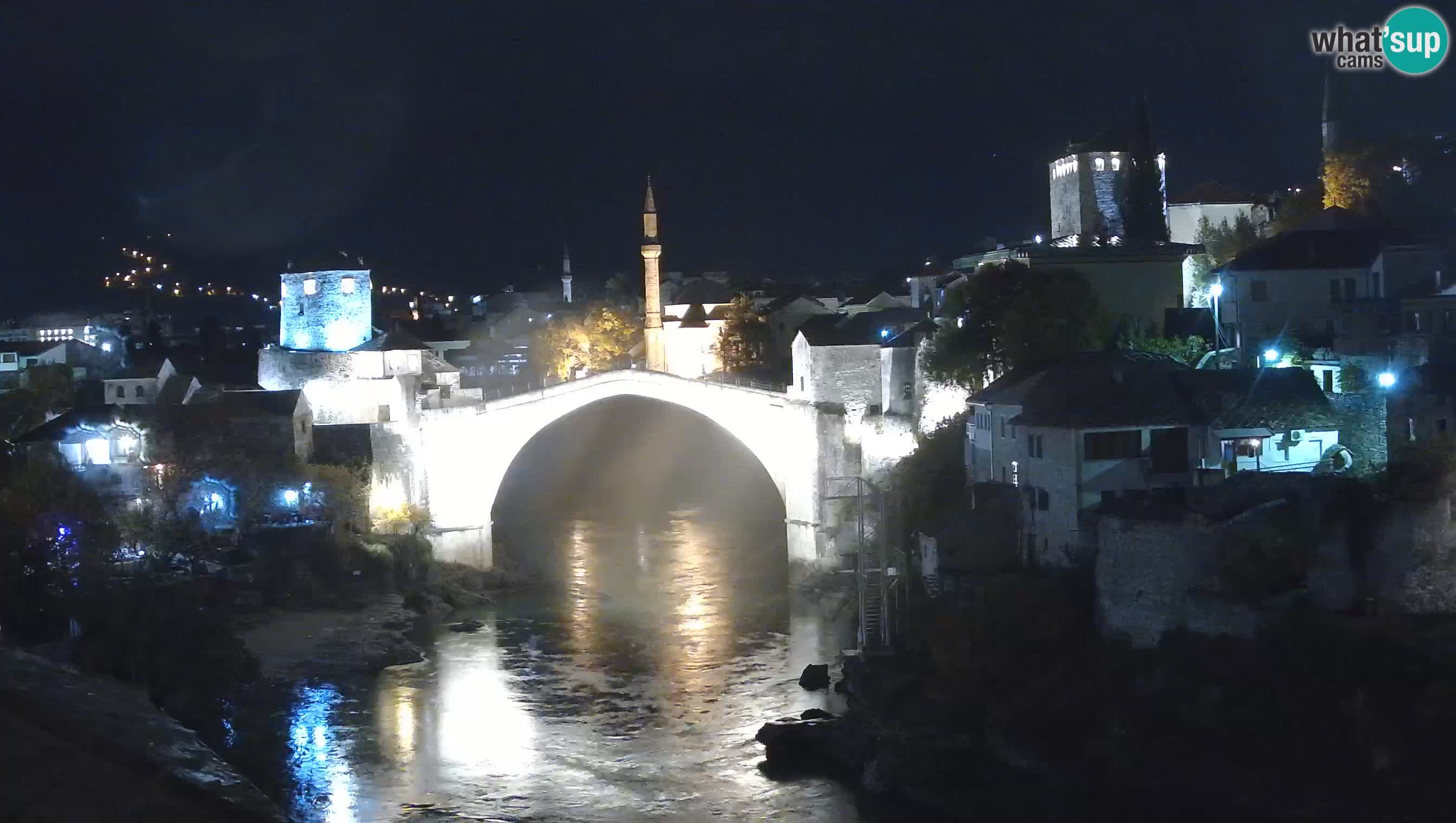 Webcam Mostar – Il Ponte Vecchio sul fiume Neretva