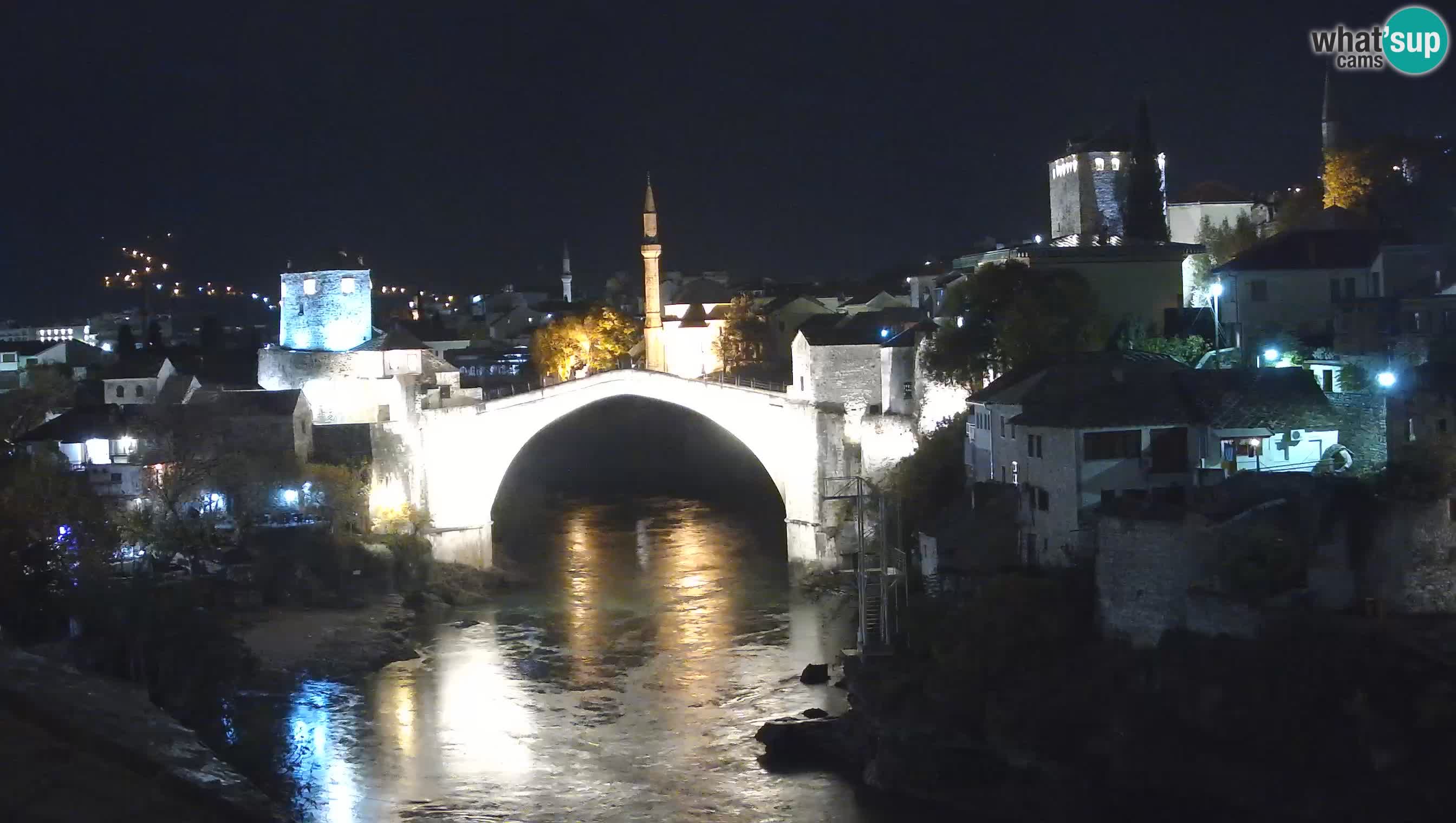 Webcam Mostar – Il Ponte Vecchio sul fiume Neretva