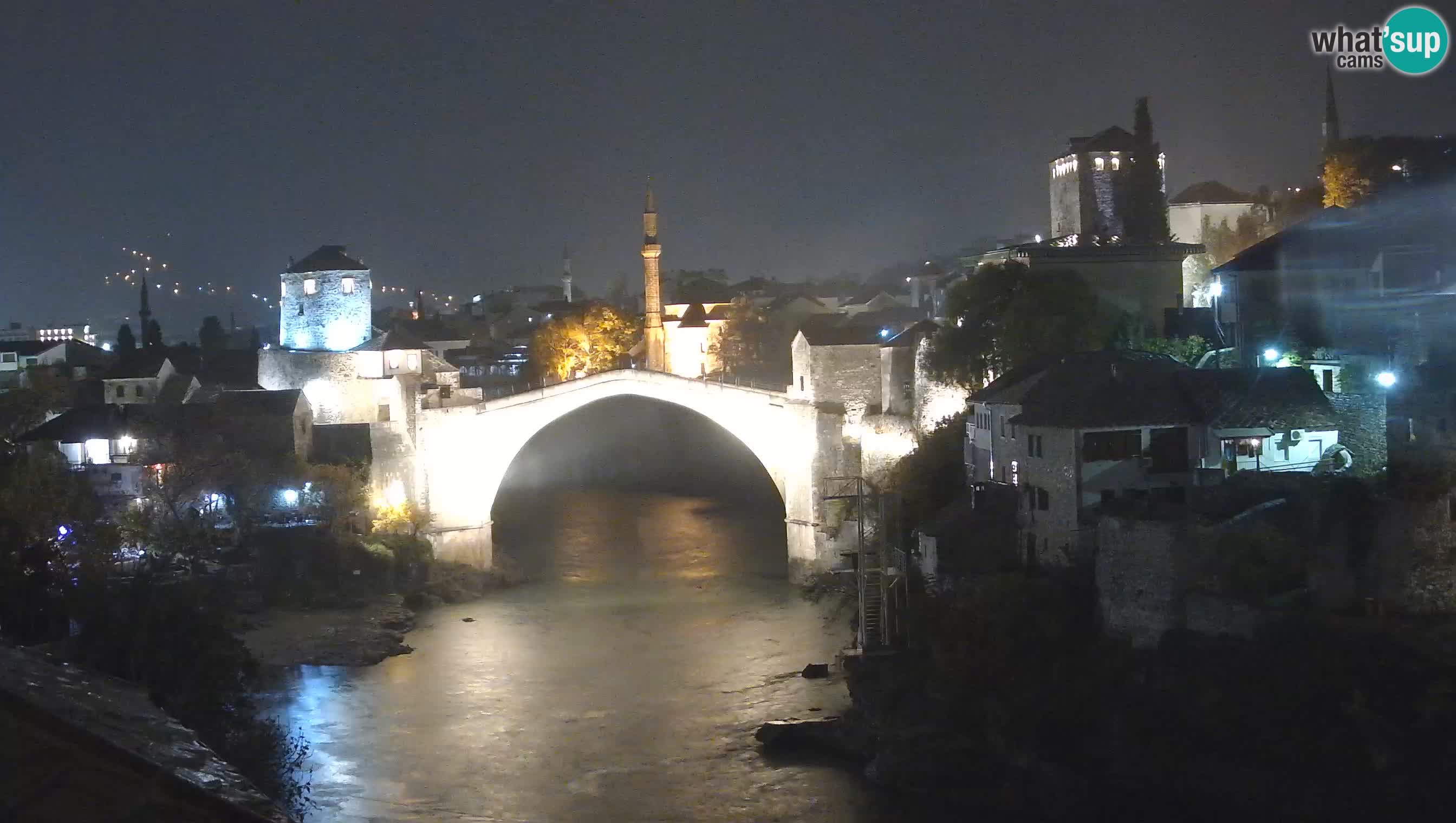 Spletna kamera Mostar – Stari Most in reka Neretva