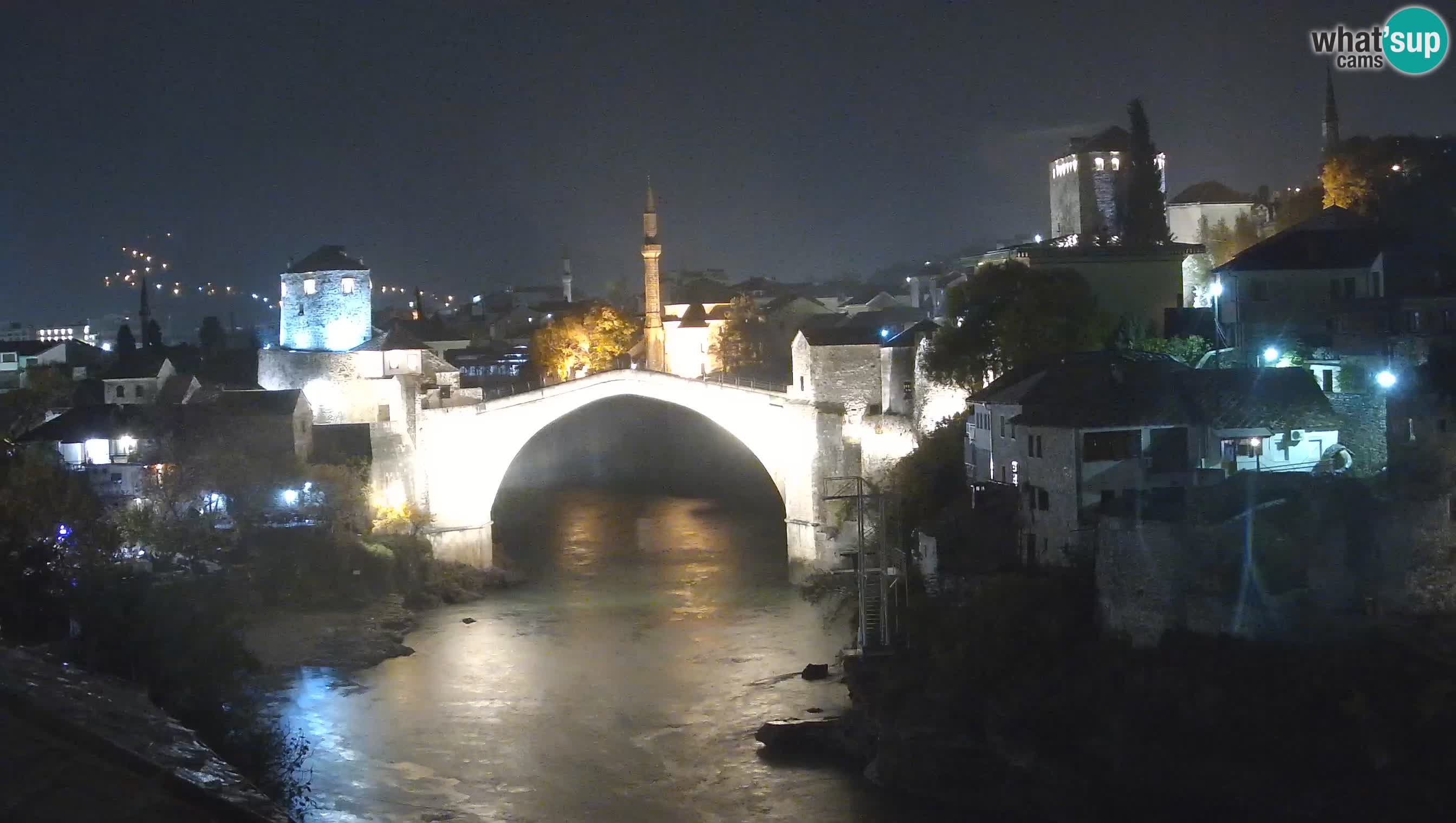 Spletna kamera Mostar – Stari Most in reka Neretva