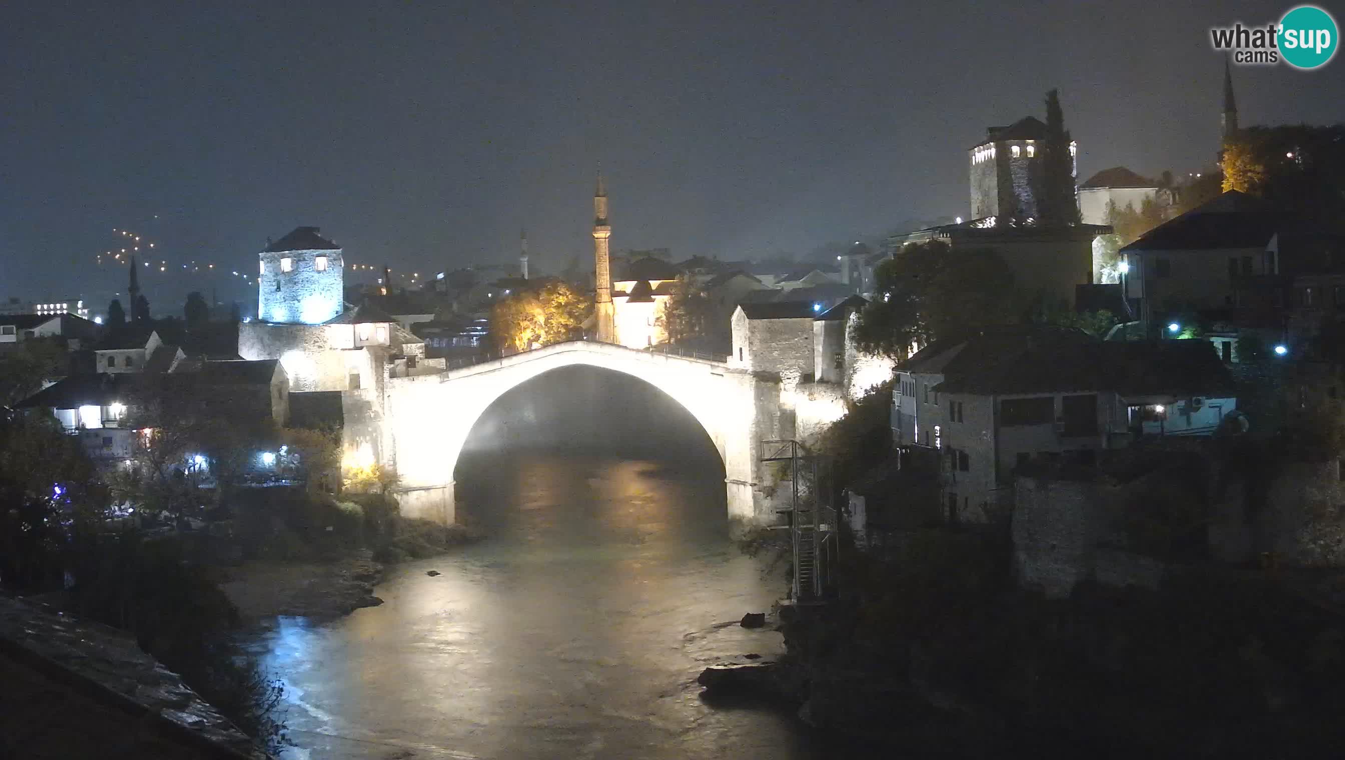 Spletna kamera Mostar – Stari Most in reka Neretva