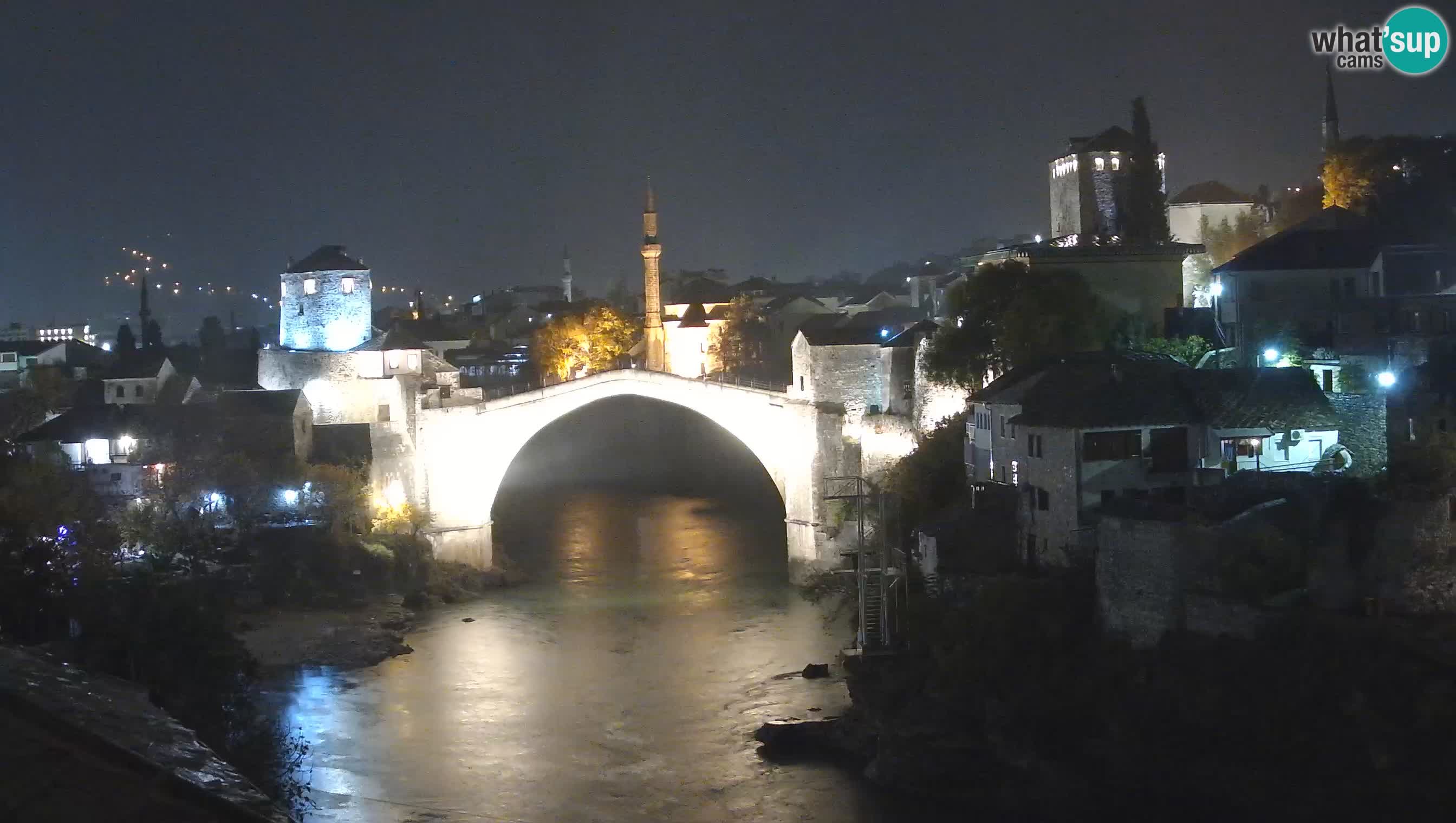 Spletna kamera Mostar – Stari Most in reka Neretva