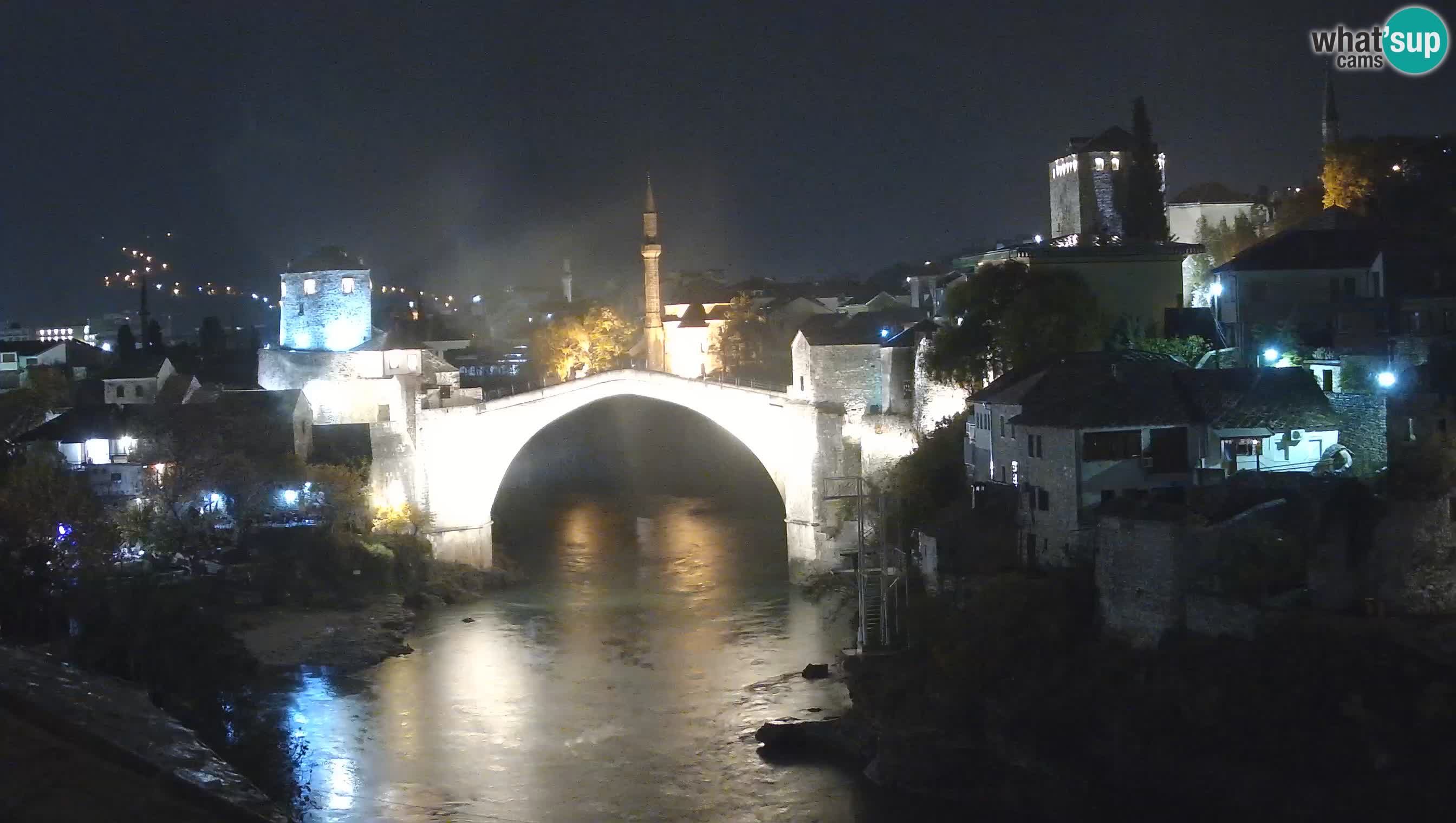 Webcam Mostar – Il Ponte Vecchio sul fiume Neretva