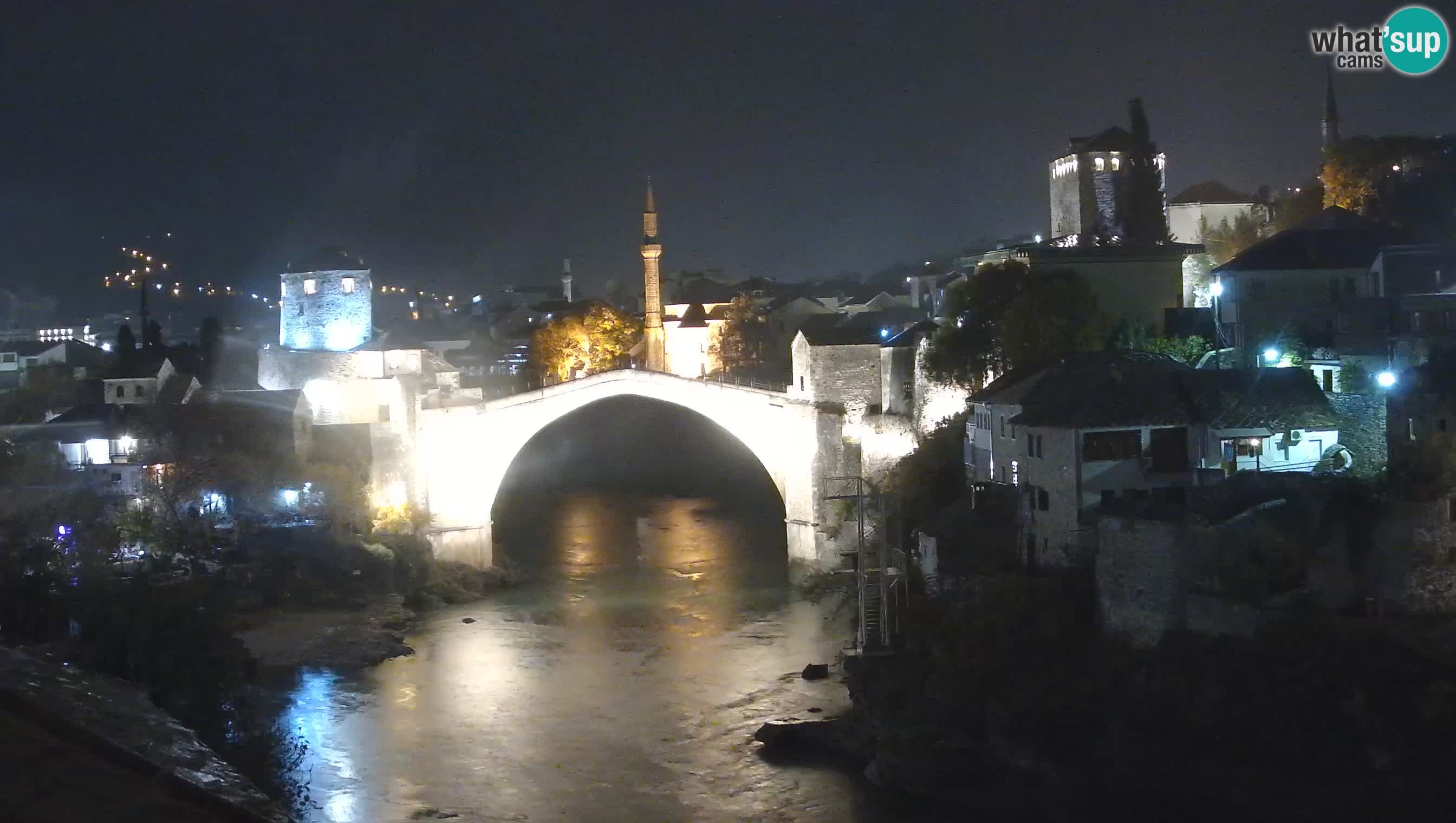 Spletna kamera Mostar – Stari Most in reka Neretva