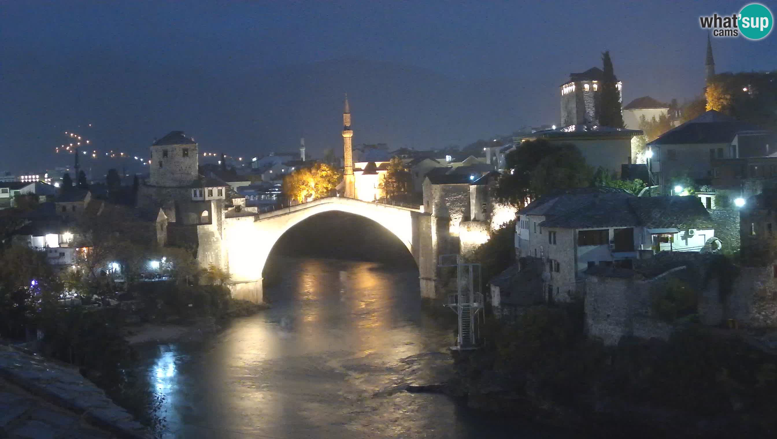 Spletna kamera Mostar – Stari Most in reka Neretva