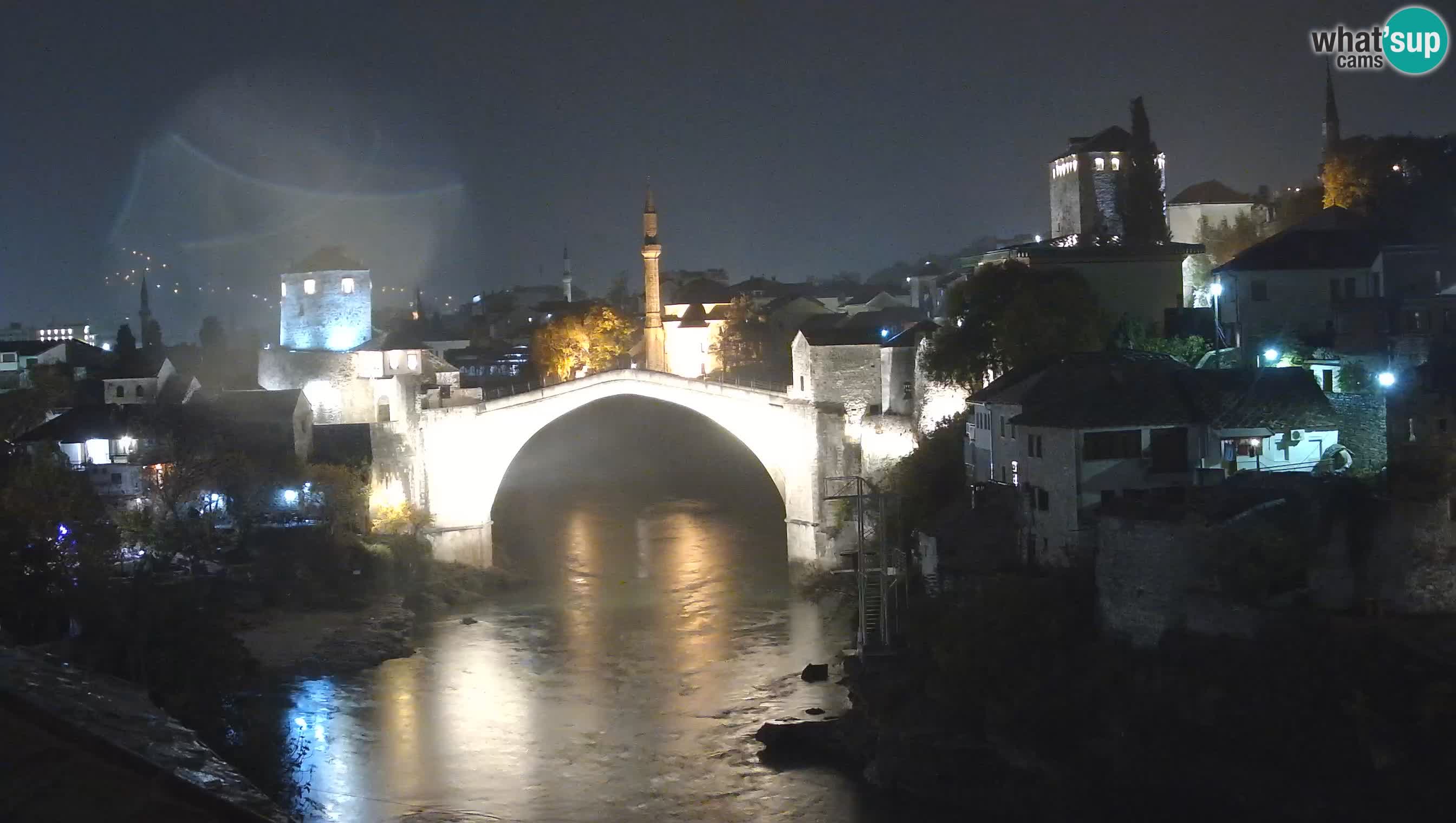 Mostar web kamera – Stari Most i rijeka Neretva – Goa Mostar