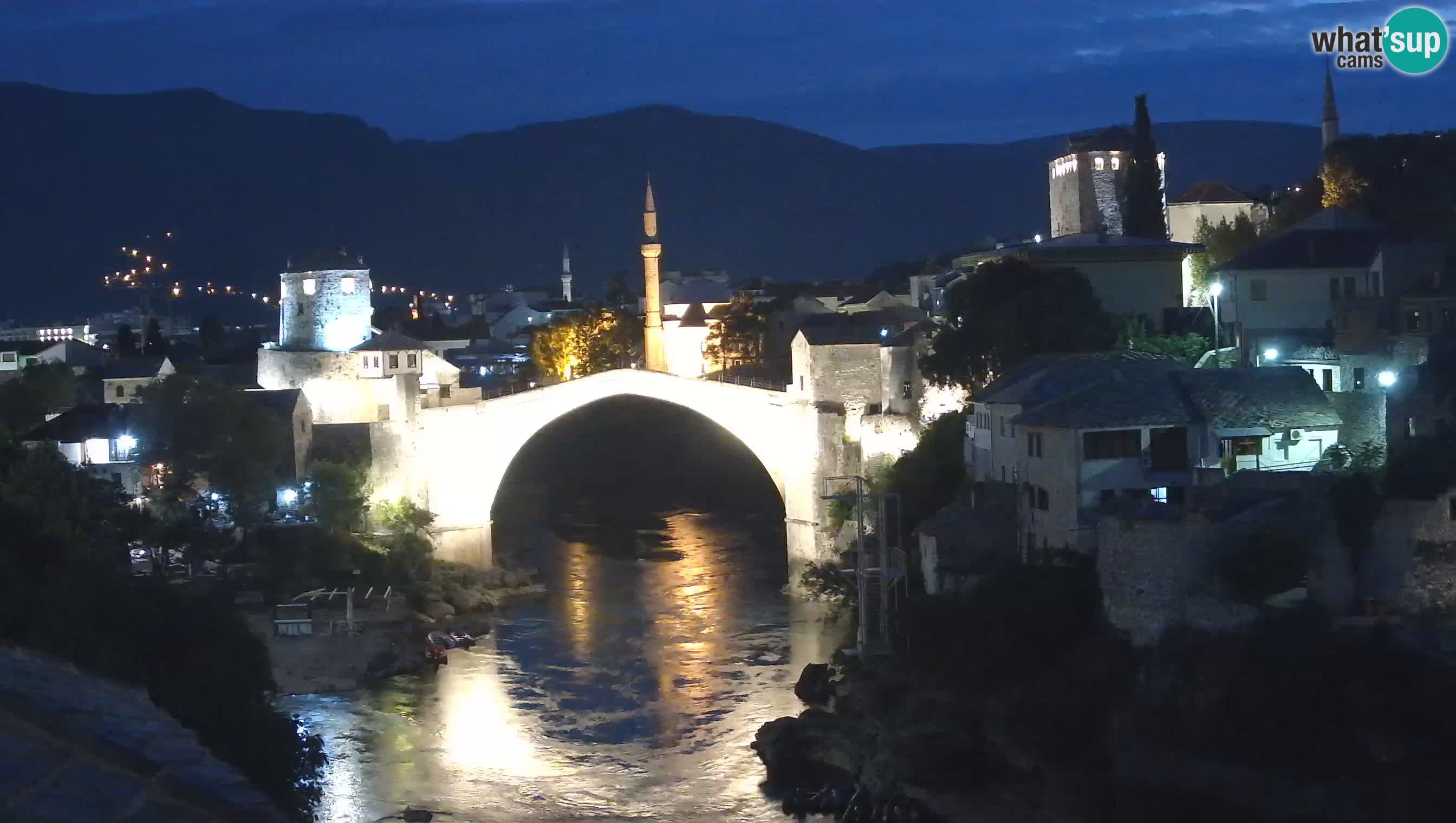 Mostar webcam – LIVE Old Bridge and Neretva river