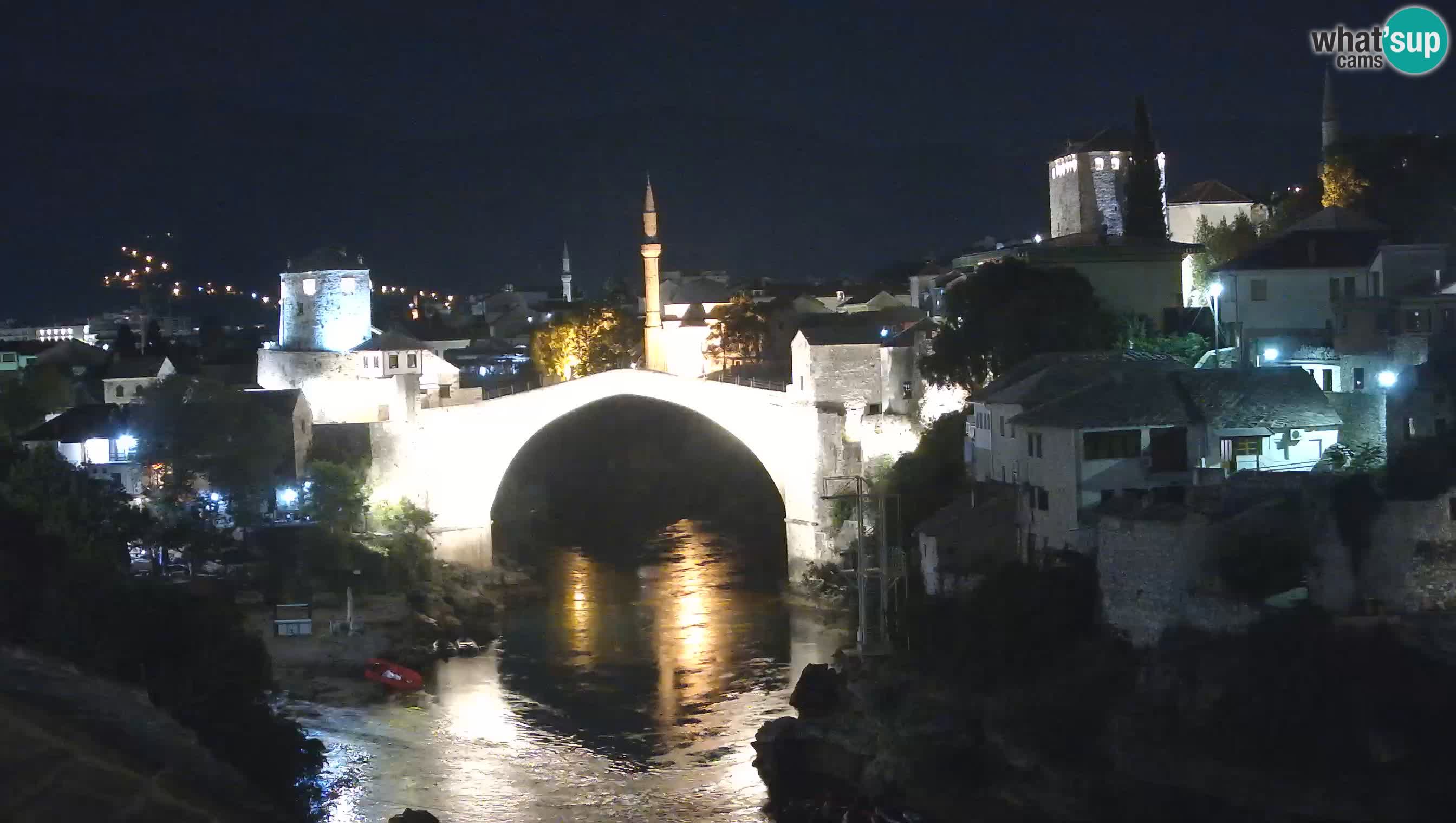 Spletna kamera Mostar – Stari Most in reka Neretva