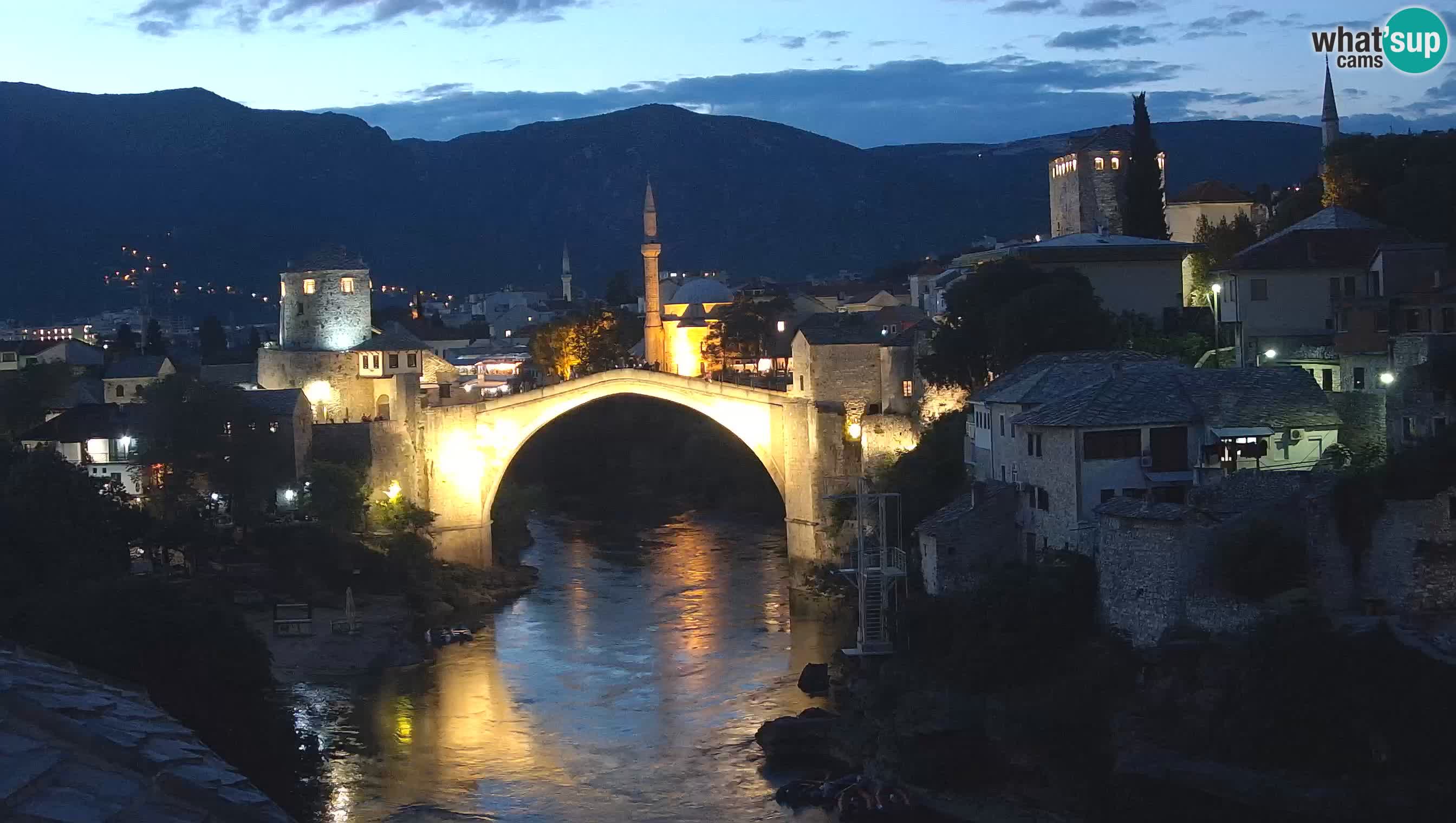 Webcam Mostar – Il Ponte Vecchio sul fiume Neretva