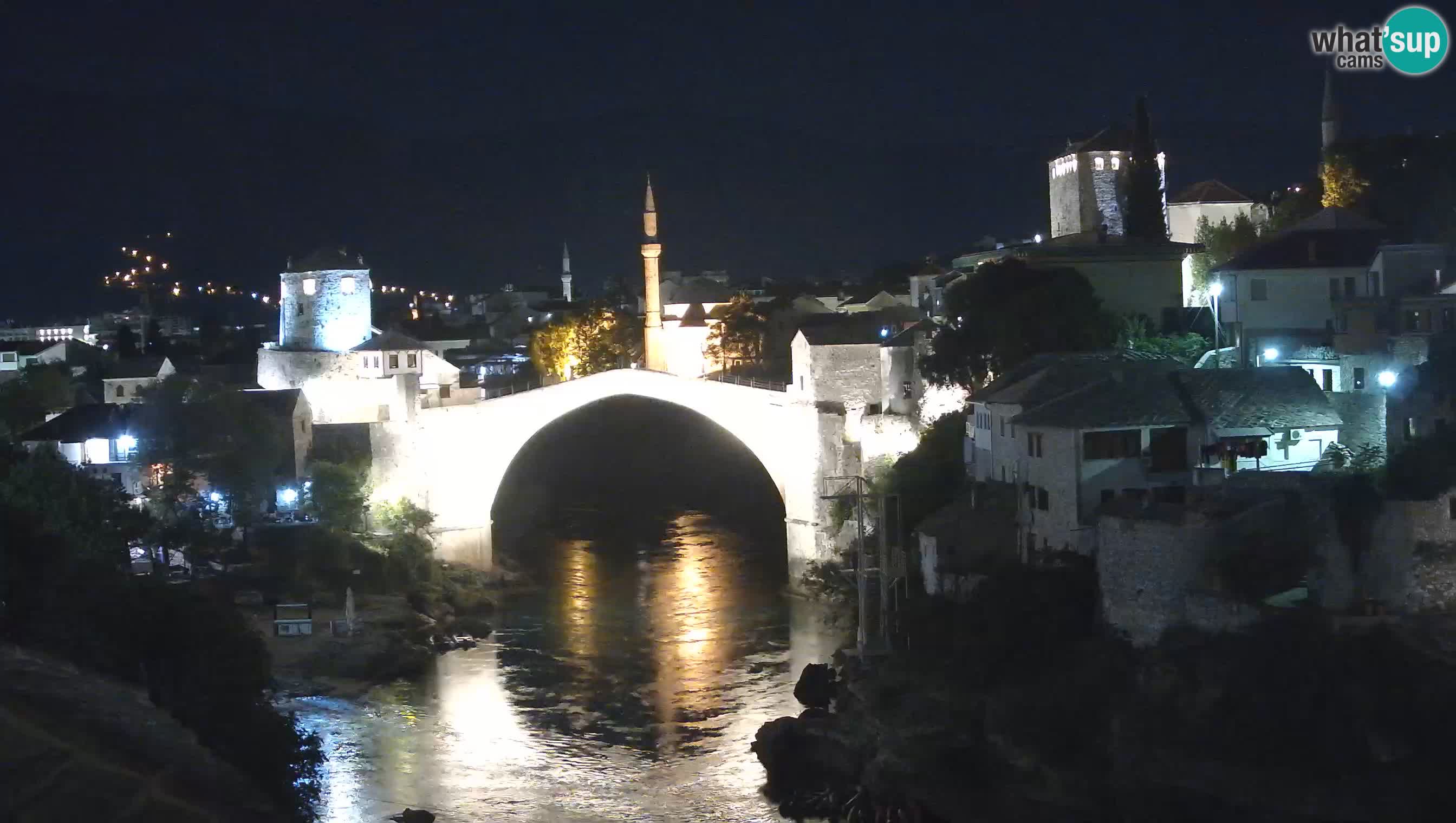 Webcam Mostar – Il Ponte Vecchio sul fiume Neretva