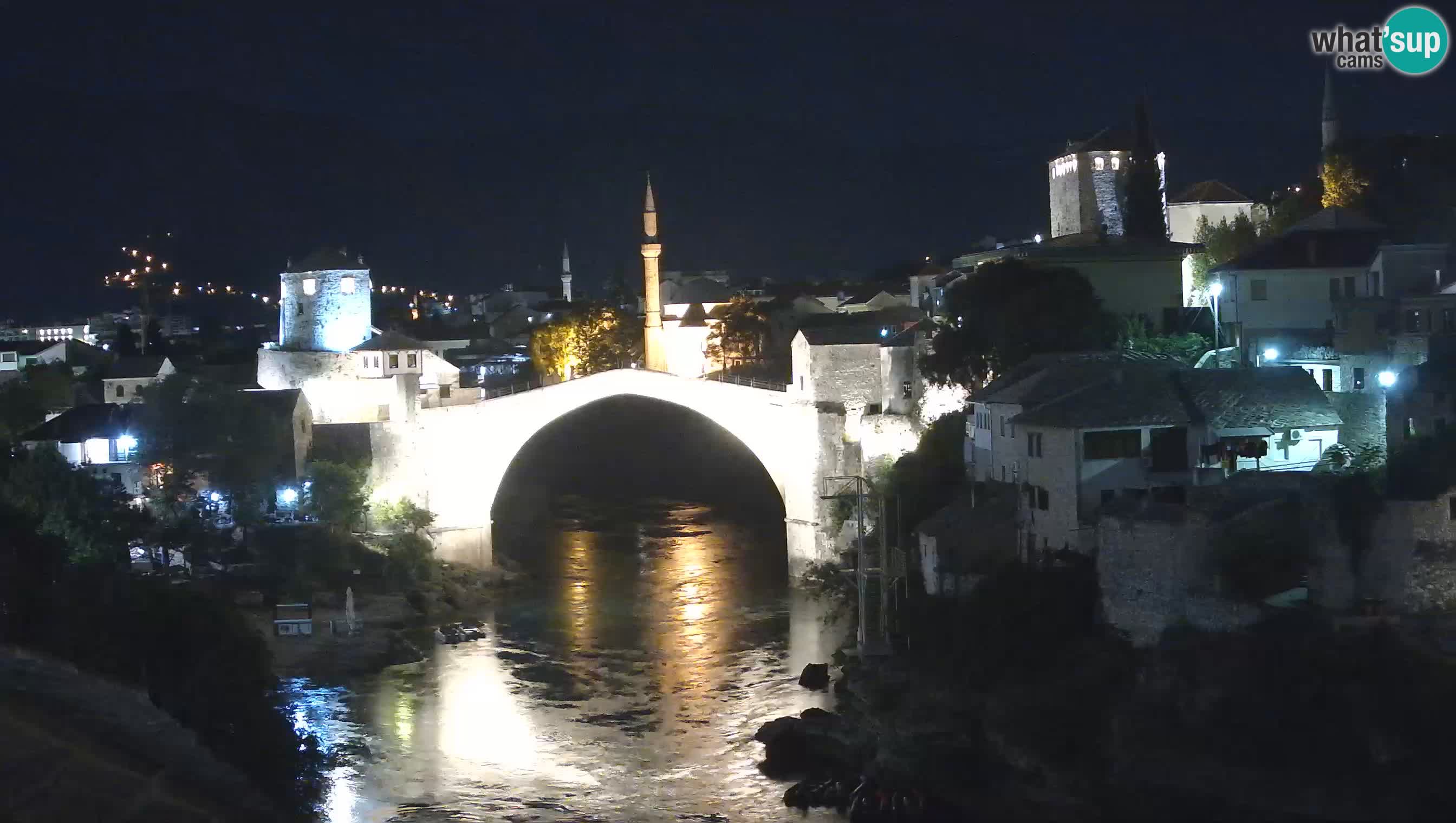 Webcam Mostar – Il Ponte Vecchio sul fiume Neretva