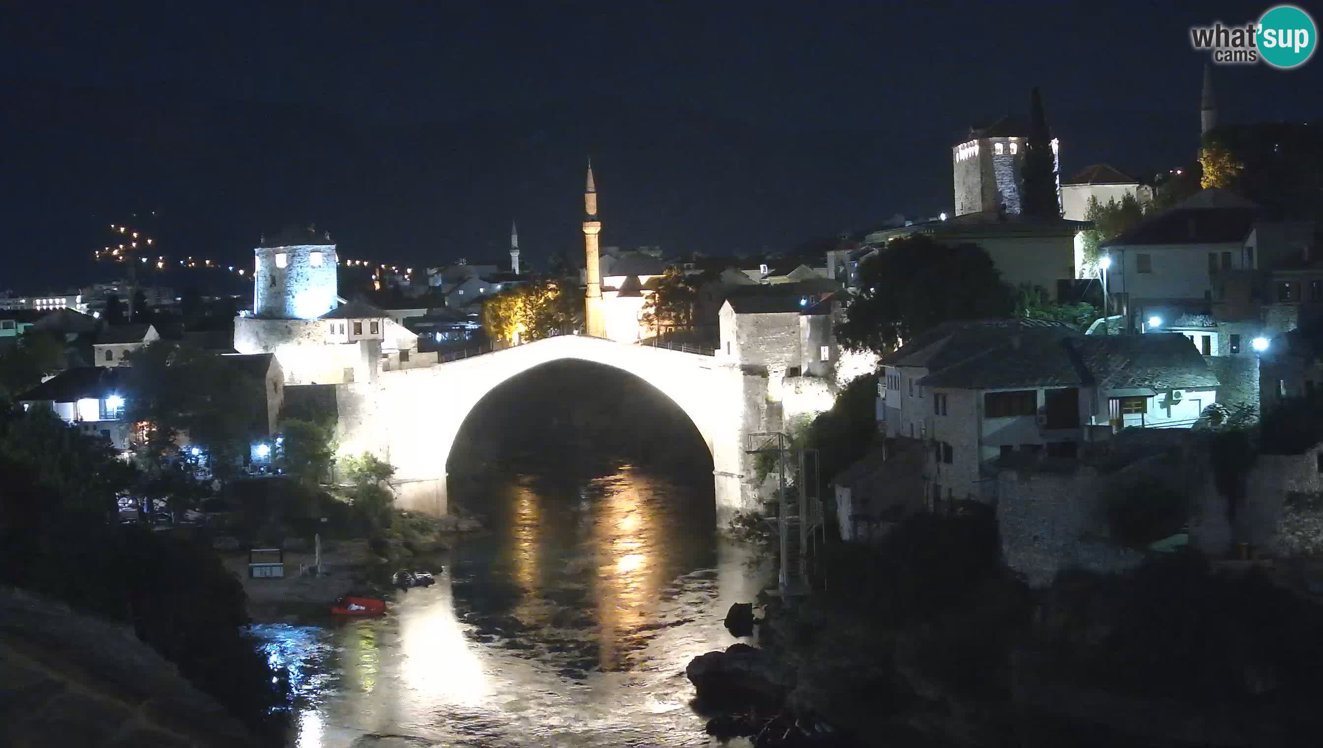 Webcam Mostar – Il Ponte Vecchio sul fiume Neretva