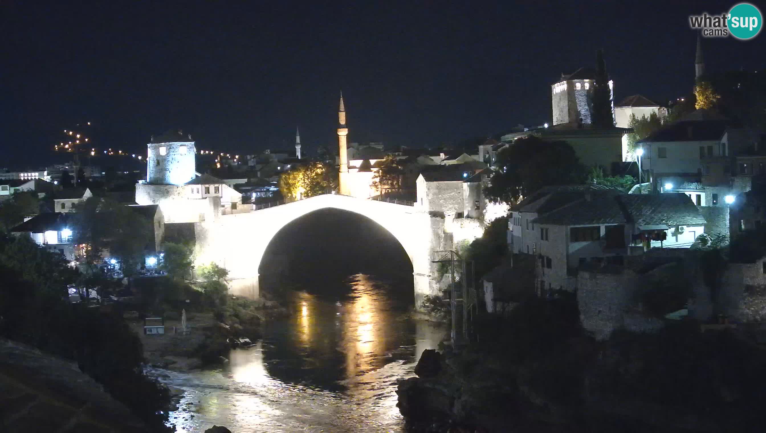 Webcam Mostar – Il Ponte Vecchio sul fiume Neretva