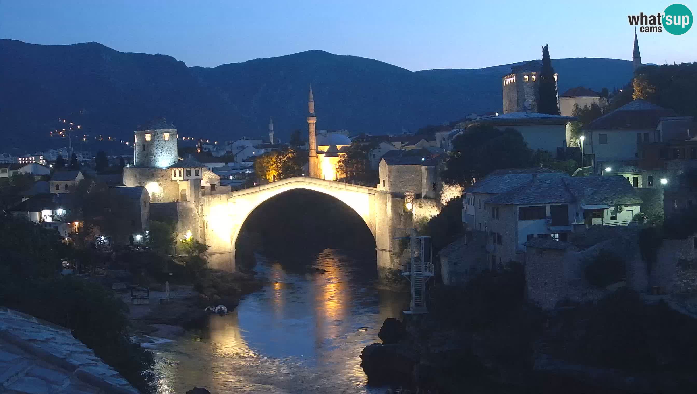 Spletna kamera Mostar – Stari Most in reka Neretva