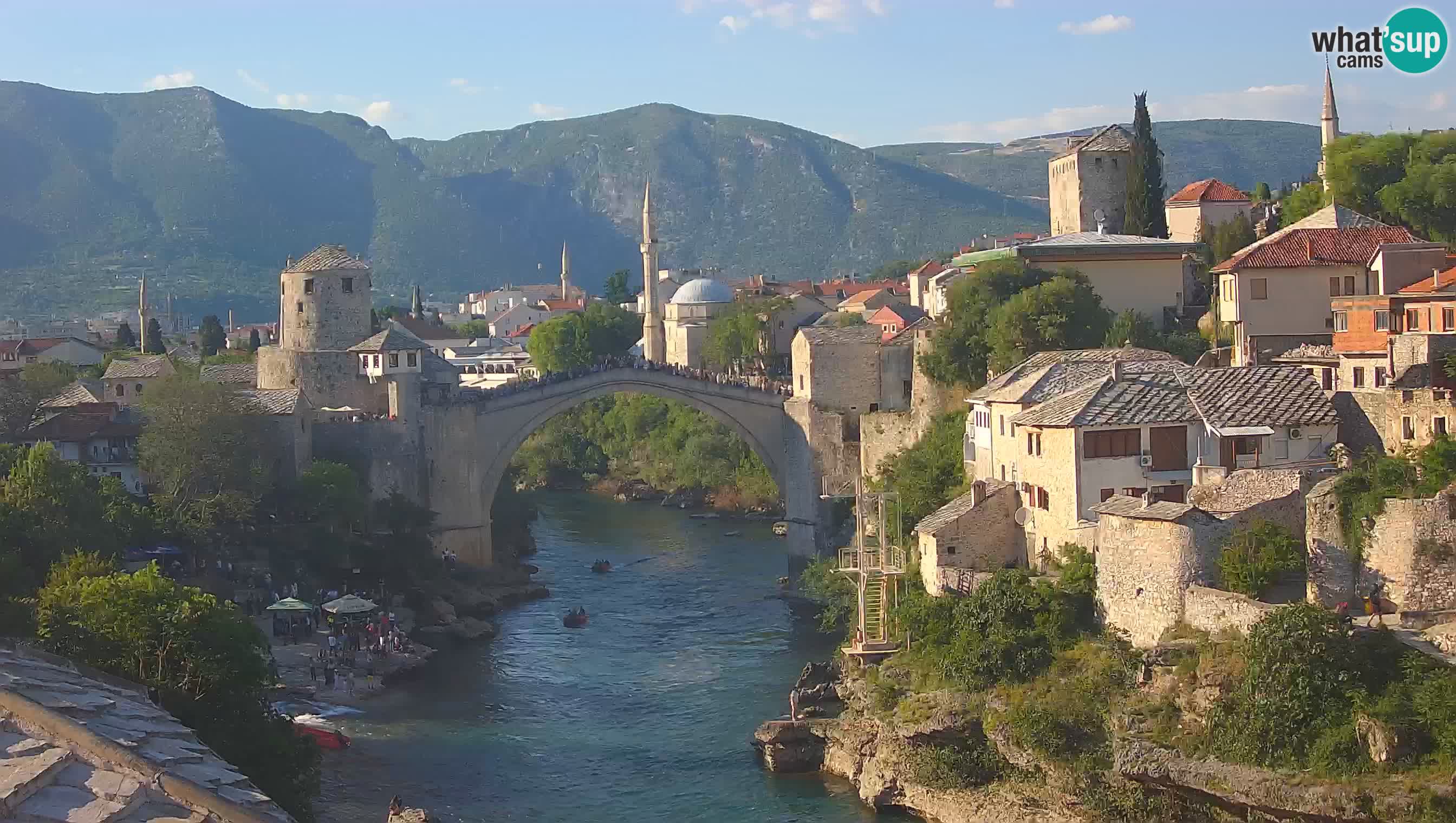 Spletna kamera Mostar – Stari Most in reka Neretva
