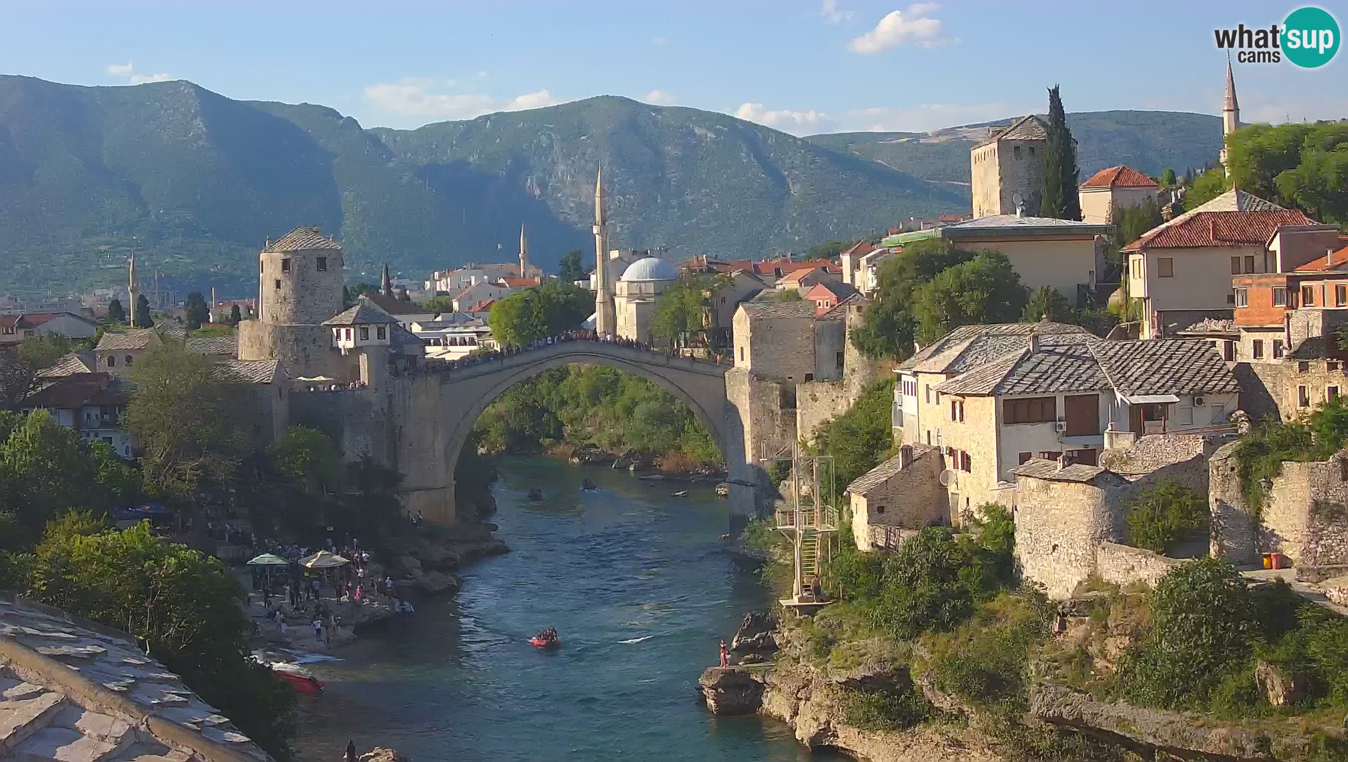Mostar webcam – LIVE Old Bridge and Neretva river