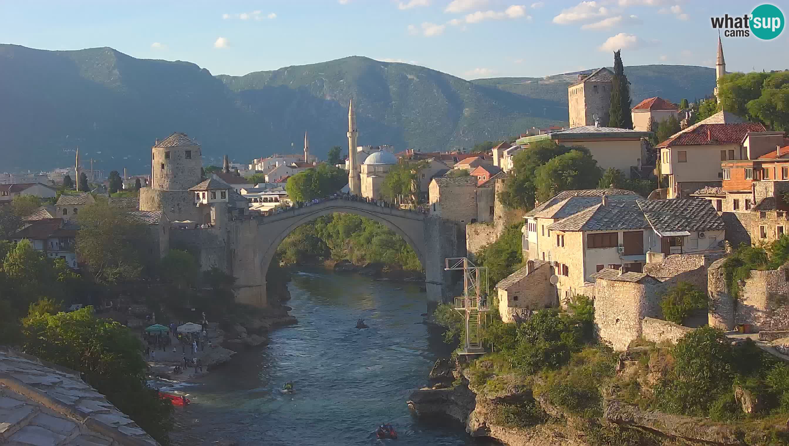Spletna kamera Mostar – Stari Most in reka Neretva