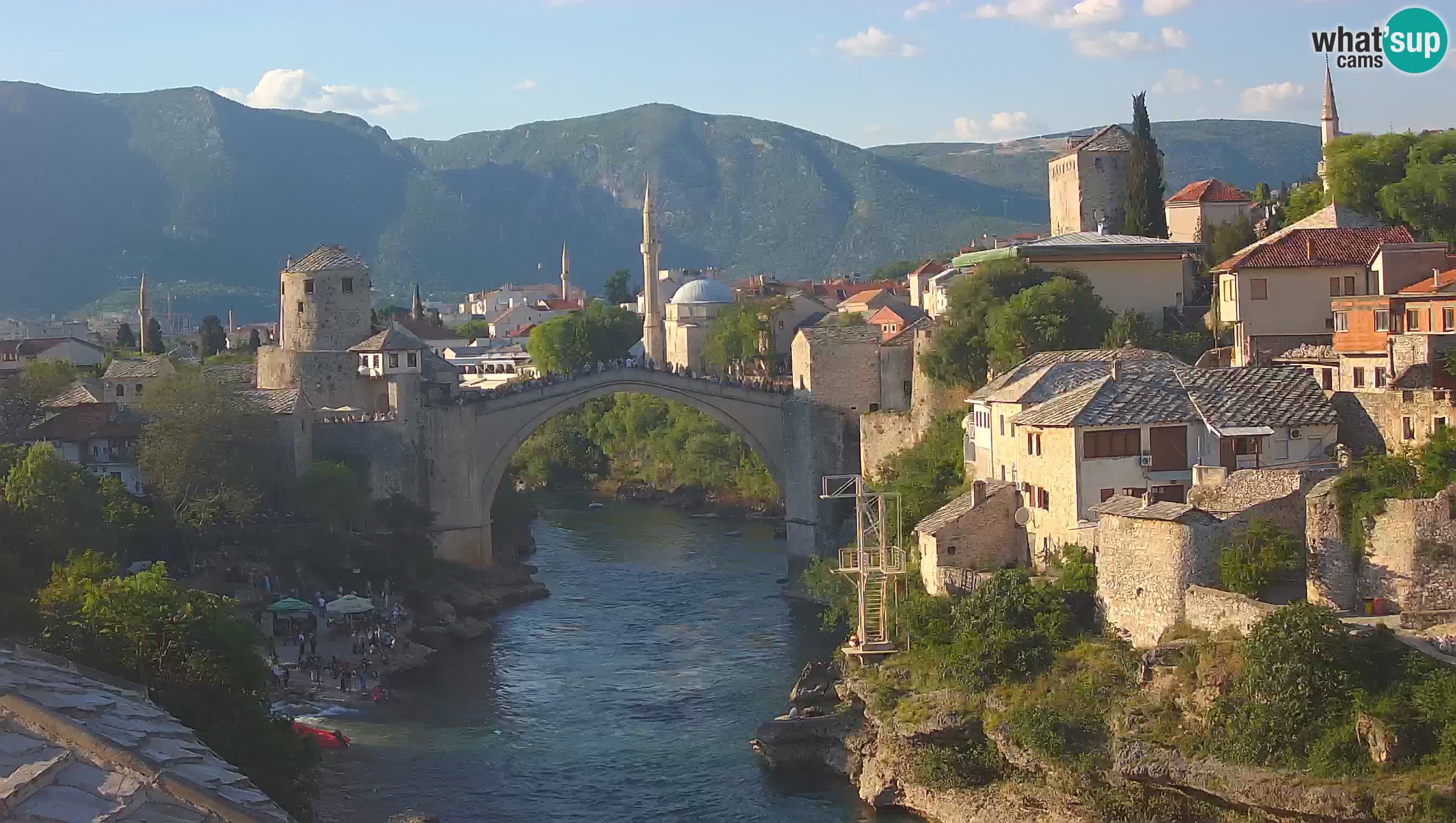 Spletna kamera Mostar – Stari Most in reka Neretva