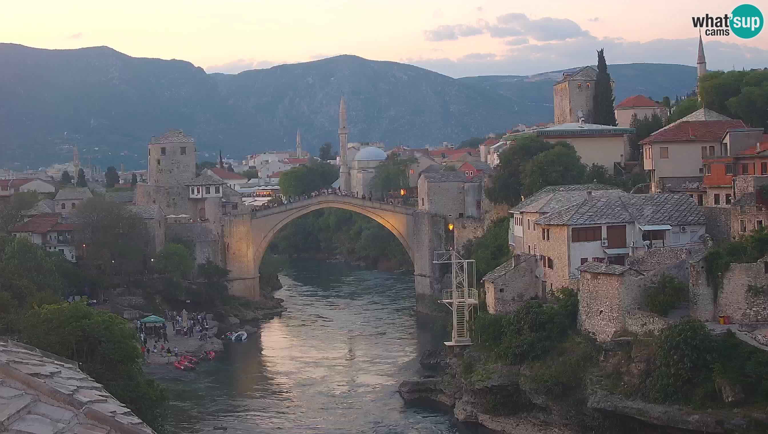 Spletna kamera Mostar – Stari Most in reka Neretva