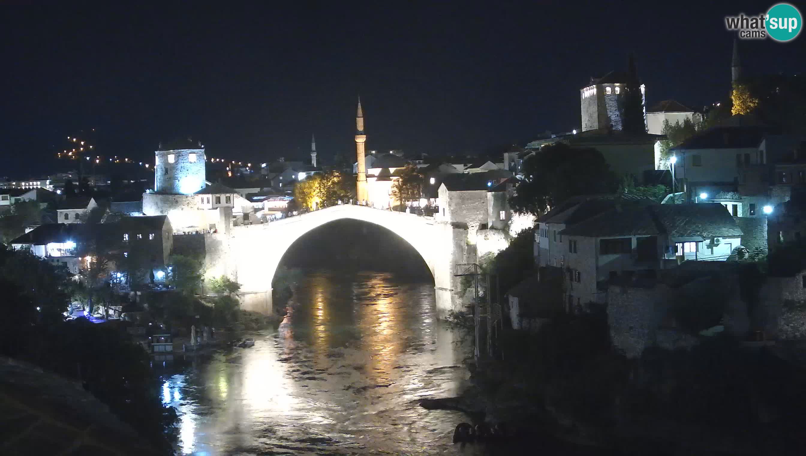 Mostar web kamera – Stari Most i rijeka Neretva – Goa Mostar