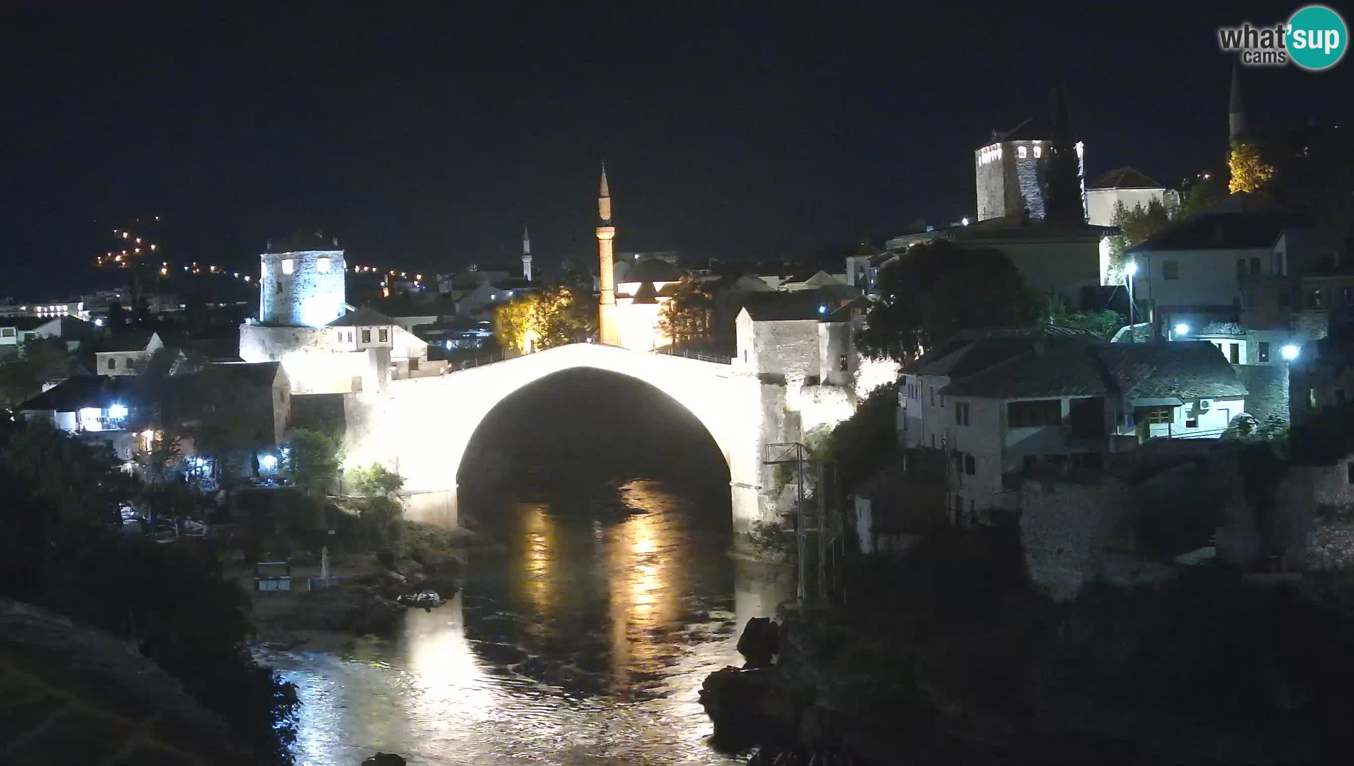 Mostar web kamera – Stari Most i rijeka Neretva – Goa Mostar