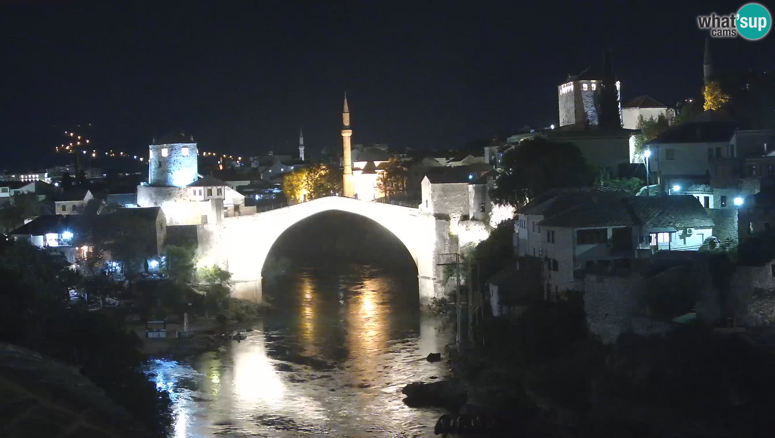 Mostar web kamera – Stari Most i rijeka Neretva – Goa Mostar