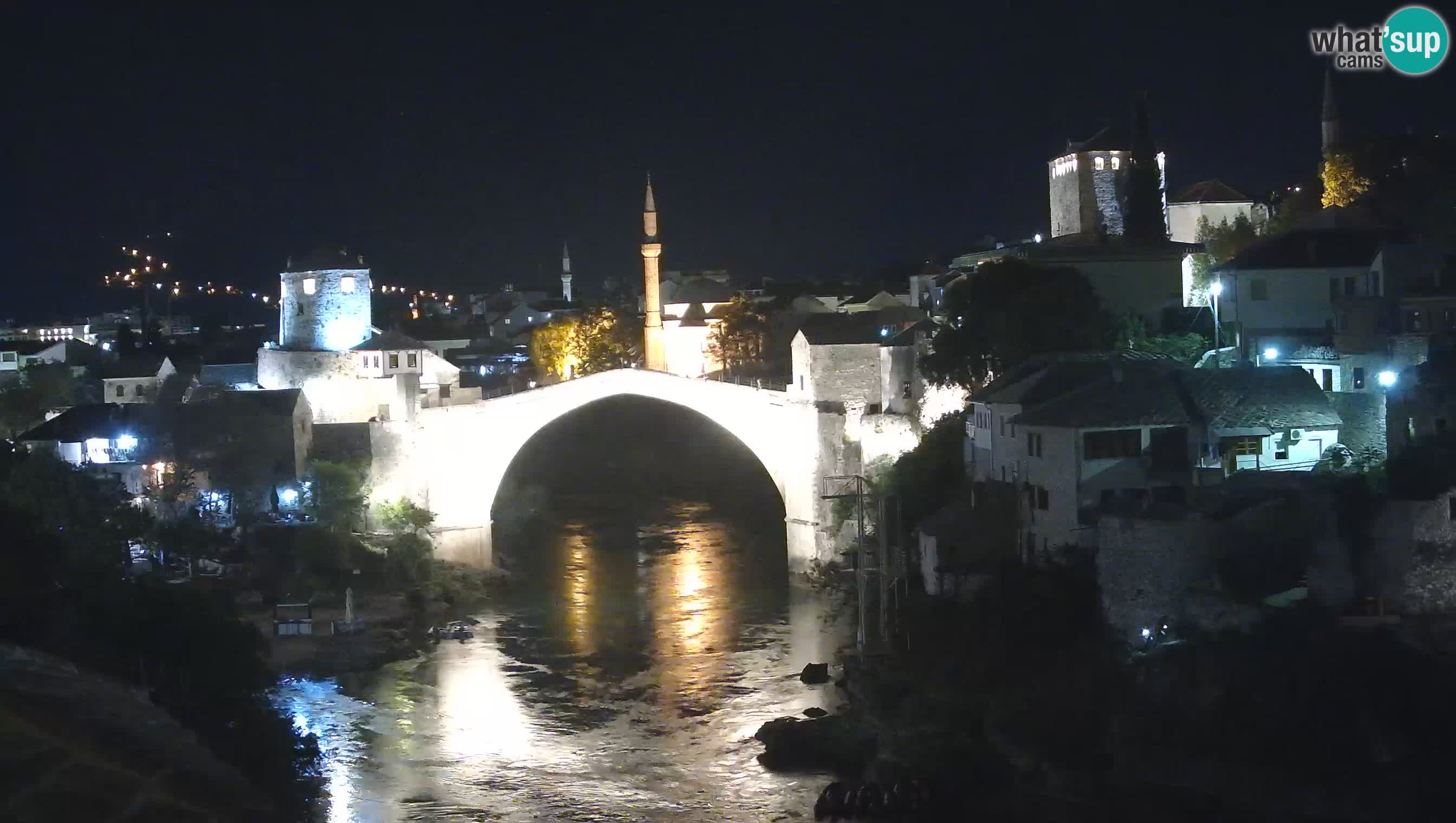 Mostar web kamera – Stari Most i rijeka Neretva – Goa Mostar