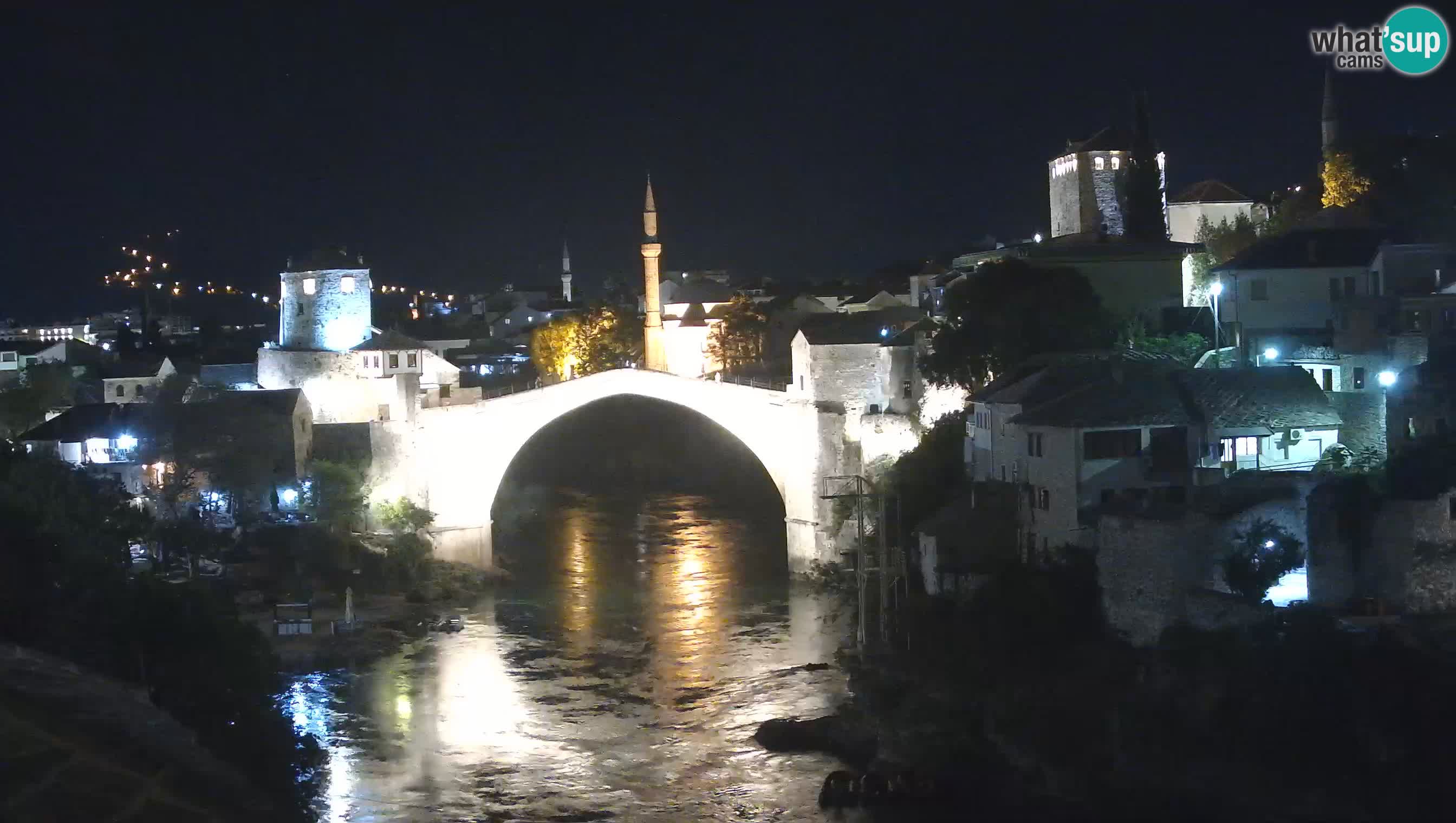 Mostar web kamera – Stari Most i rijeka Neretva – Goa Mostar