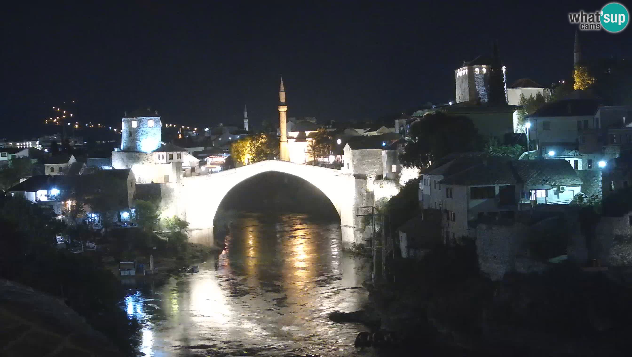 Webcam Mostar – Il Ponte Vecchio sul fiume Neretva
