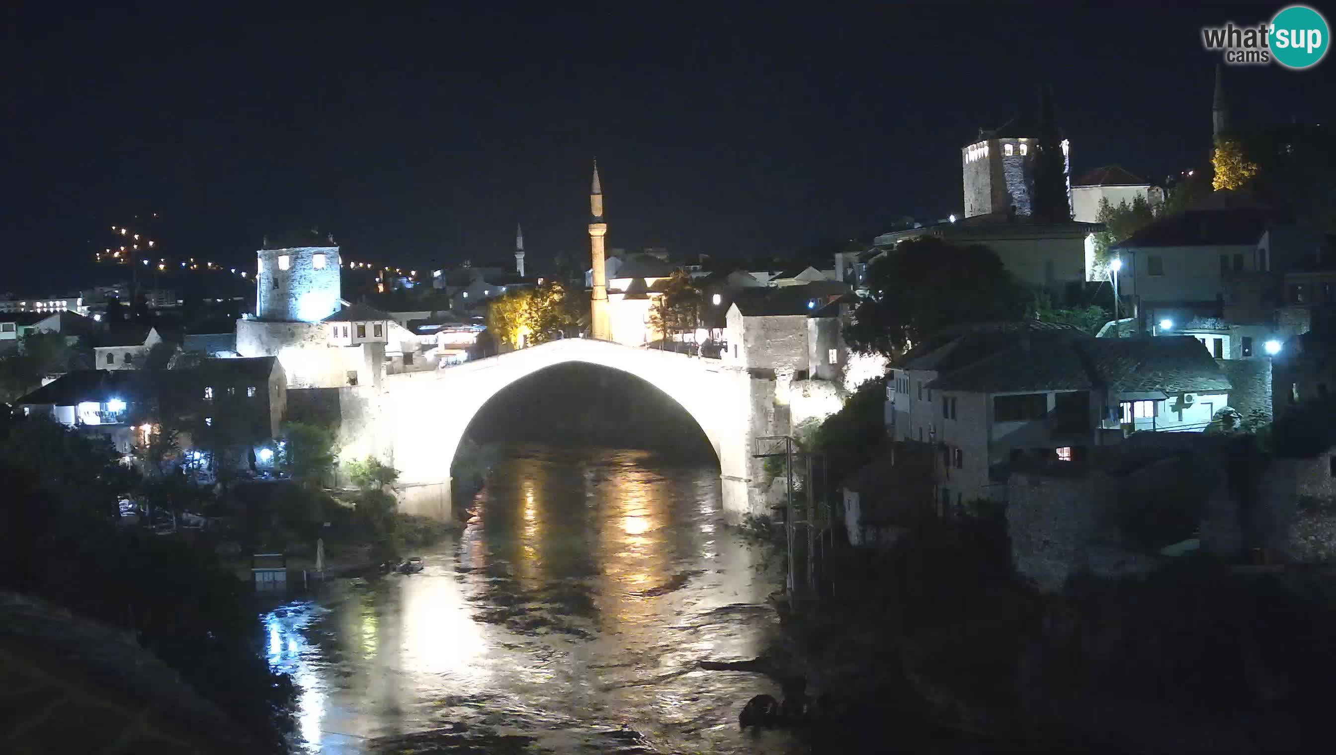 Mostar web kamera – Stari Most i rijeka Neretva – Goa Mostar