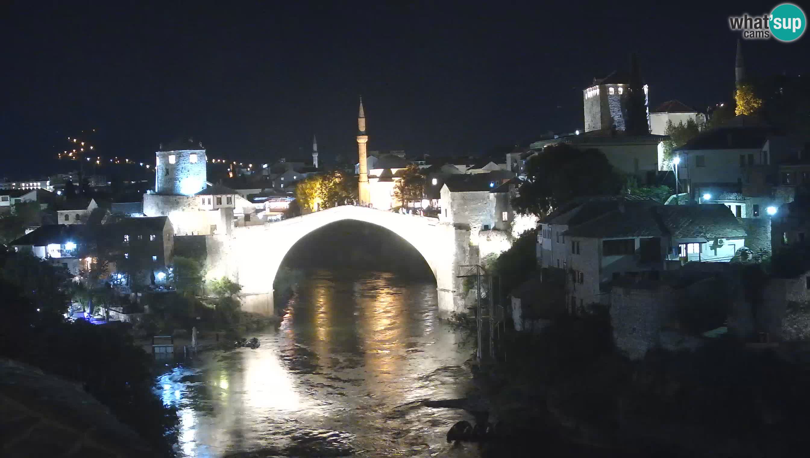 Mostar web kamera – Stari Most i rijeka Neretva – Goa Mostar