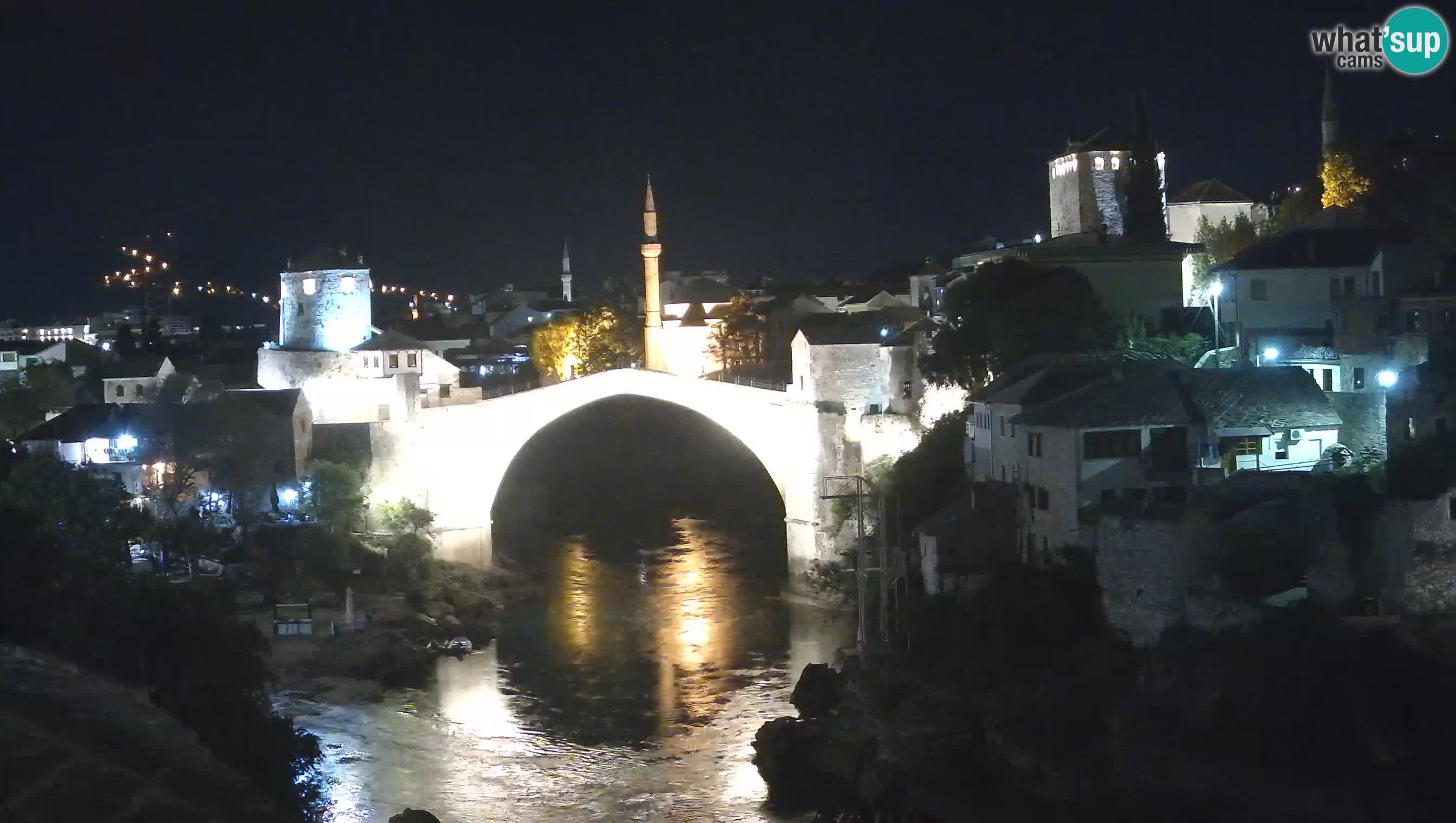 Webcam Mostar – Il Ponte Vecchio sul fiume Neretva