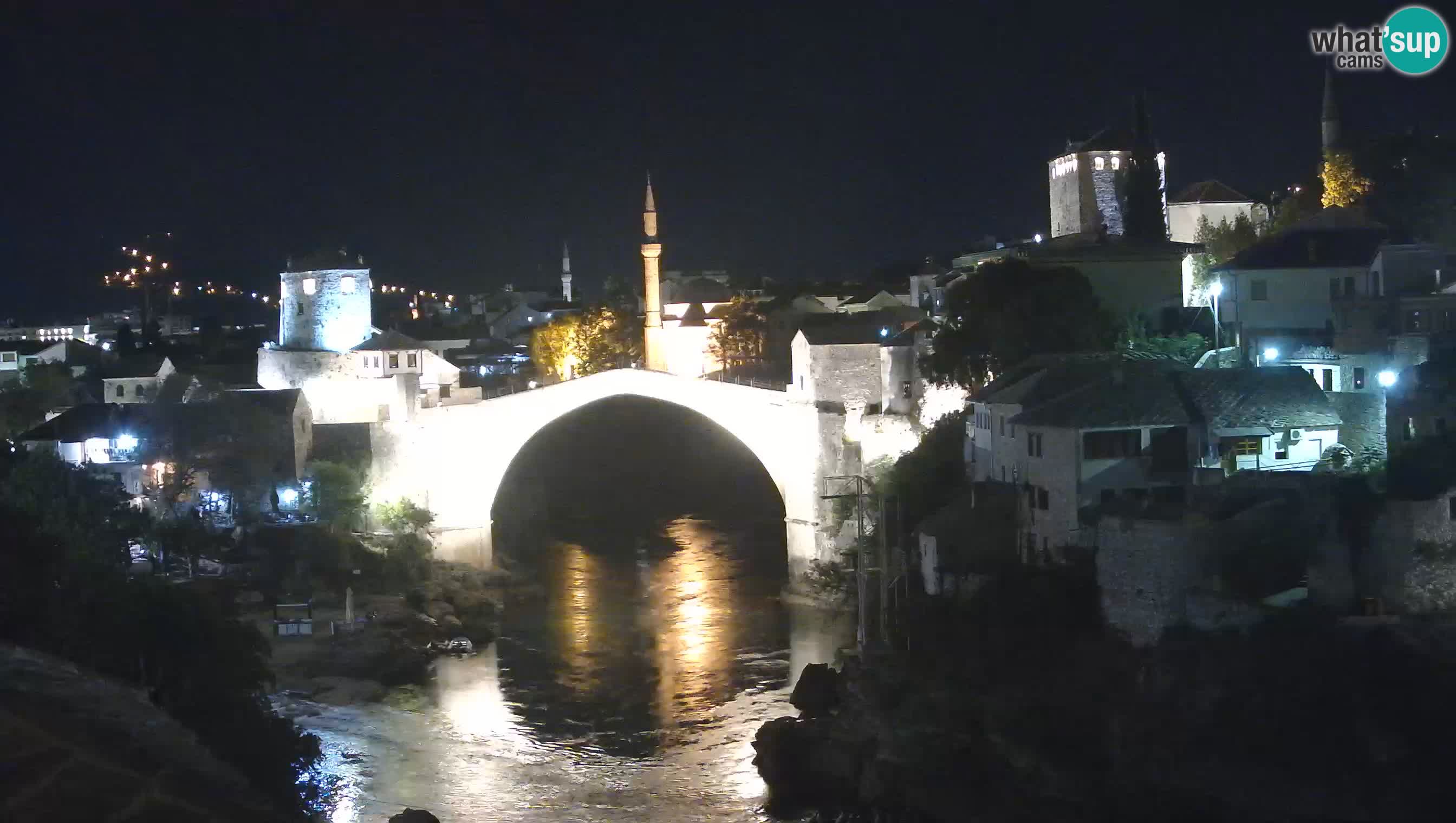 Mostar web kamera – Stari Most i rijeka Neretva – Goa Mostar