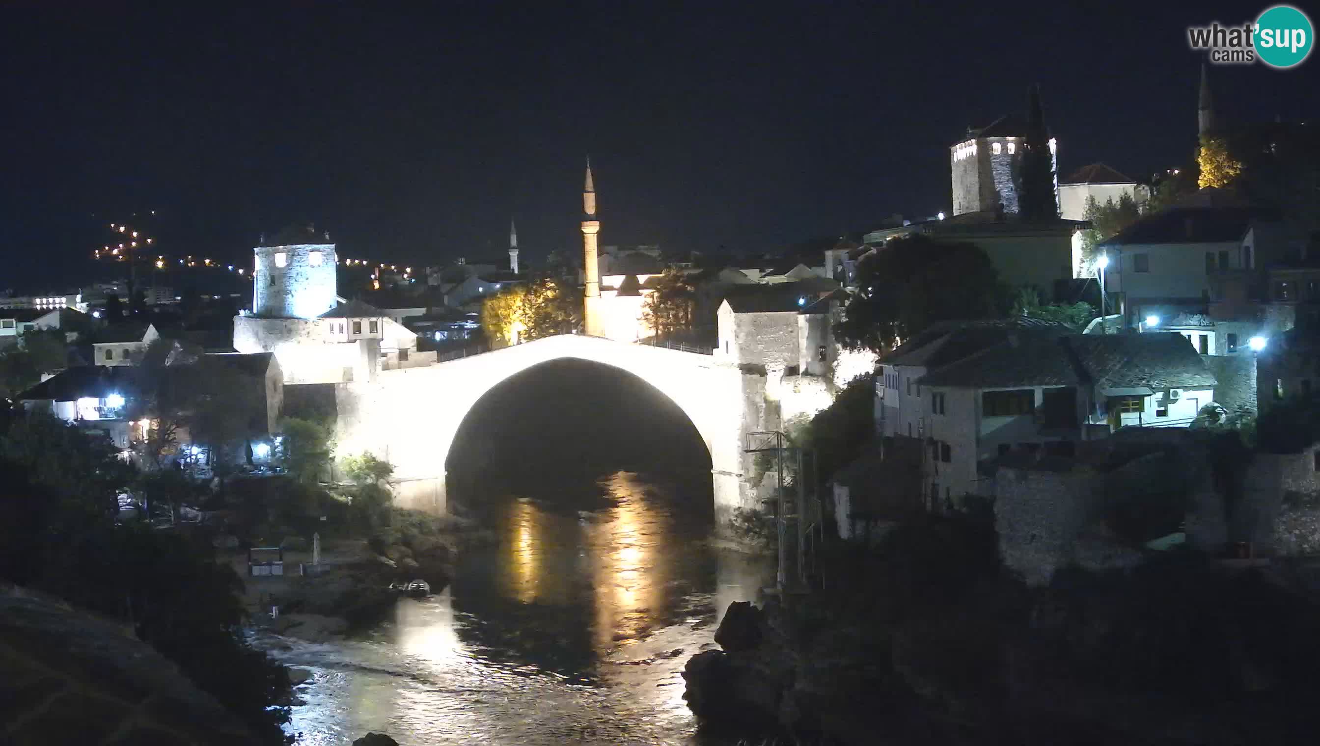 Mostar web kamera – Stari Most i rijeka Neretva – Goa Mostar